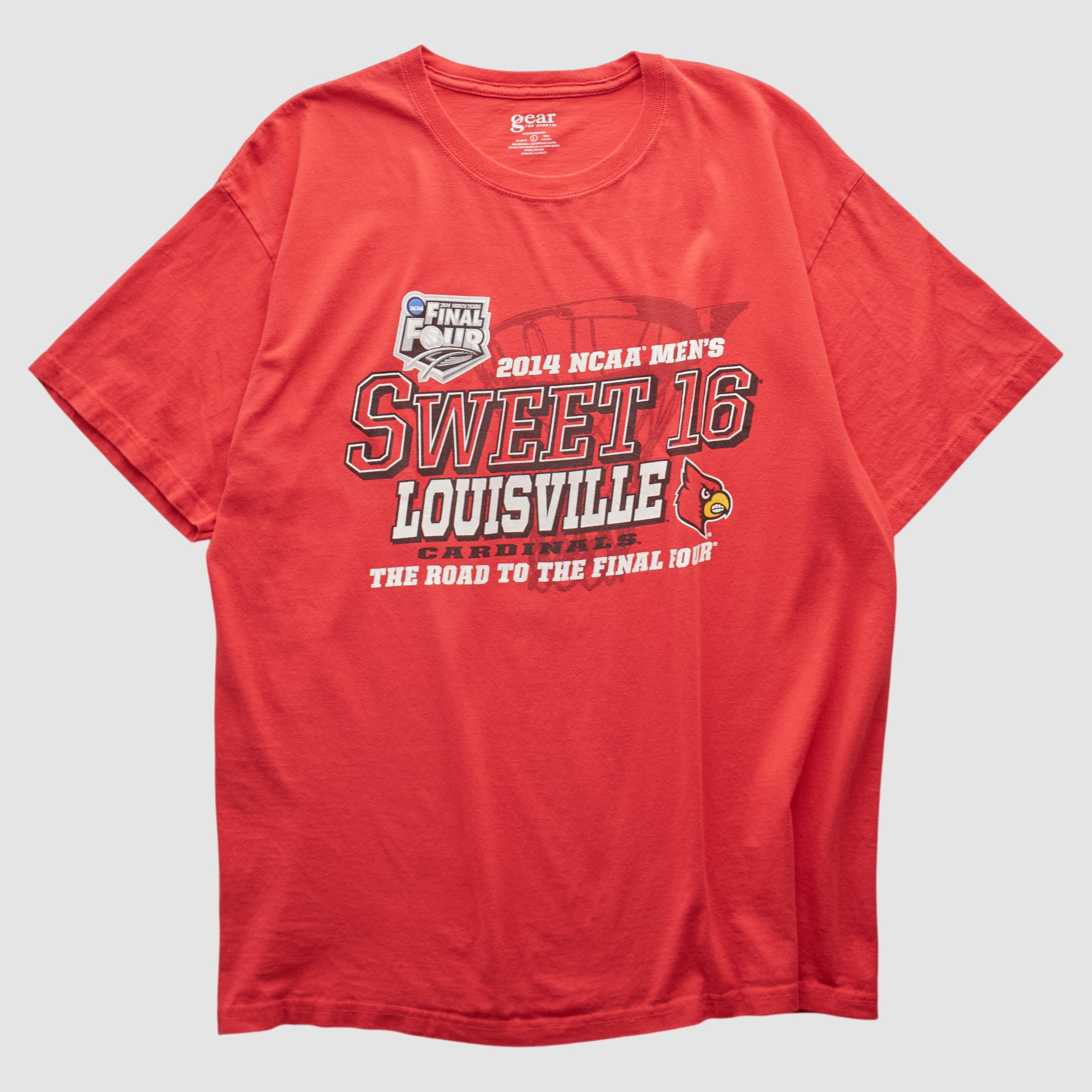 Louisville Cardinals Gear For Sports 2014 T-shirt - Red - M