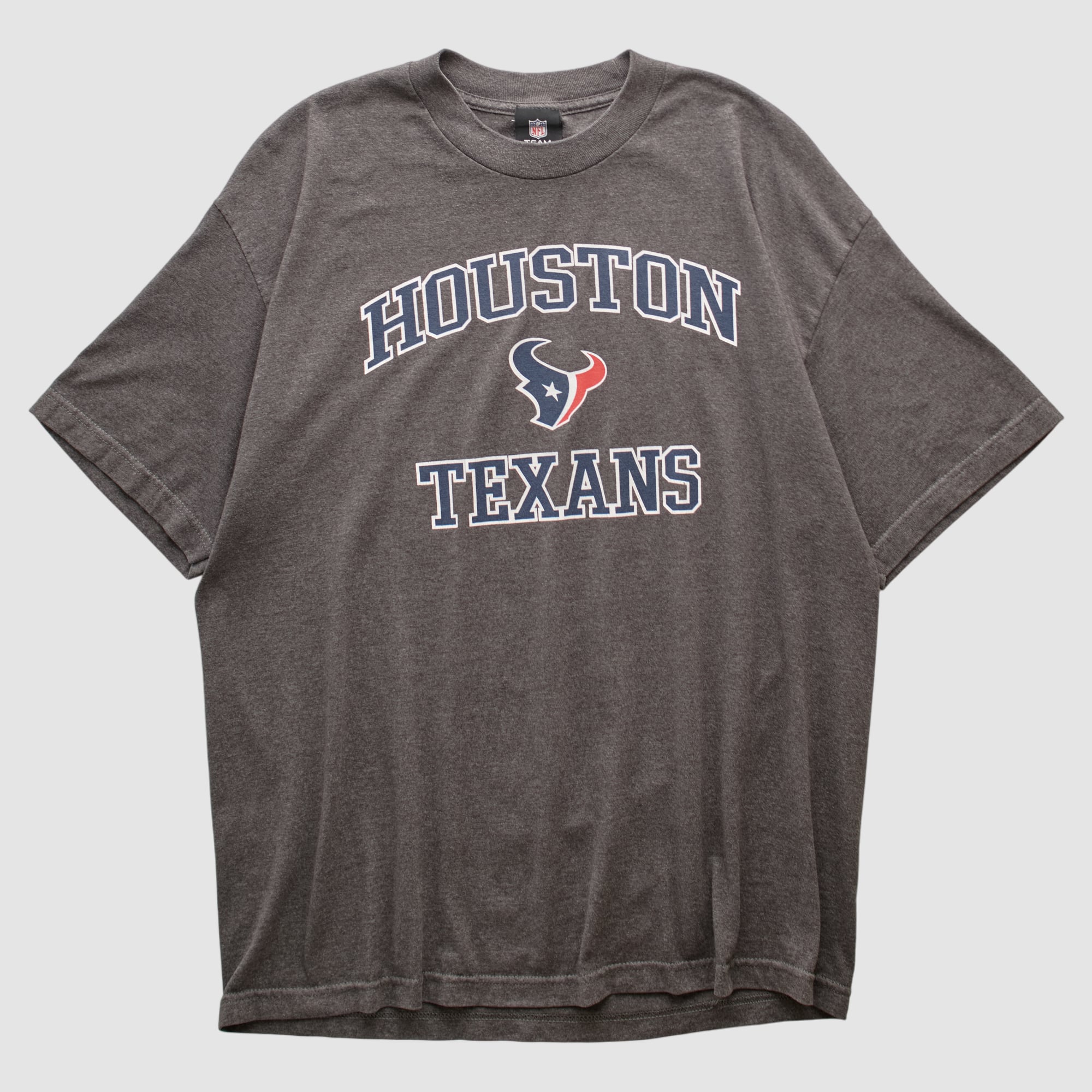 Houston Texans NFL 2010s T-shirt - Dark Heather Gray - M