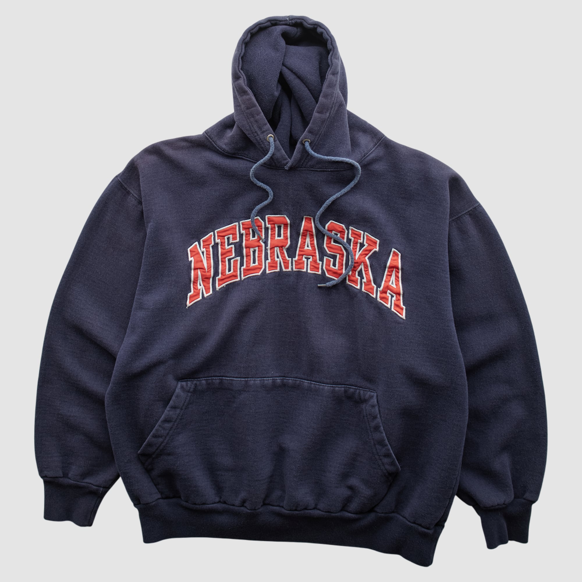 Nebraska Huskers Authentic Life Apparel 2000s Hooded Pullover Sweatshirt - Navy - S