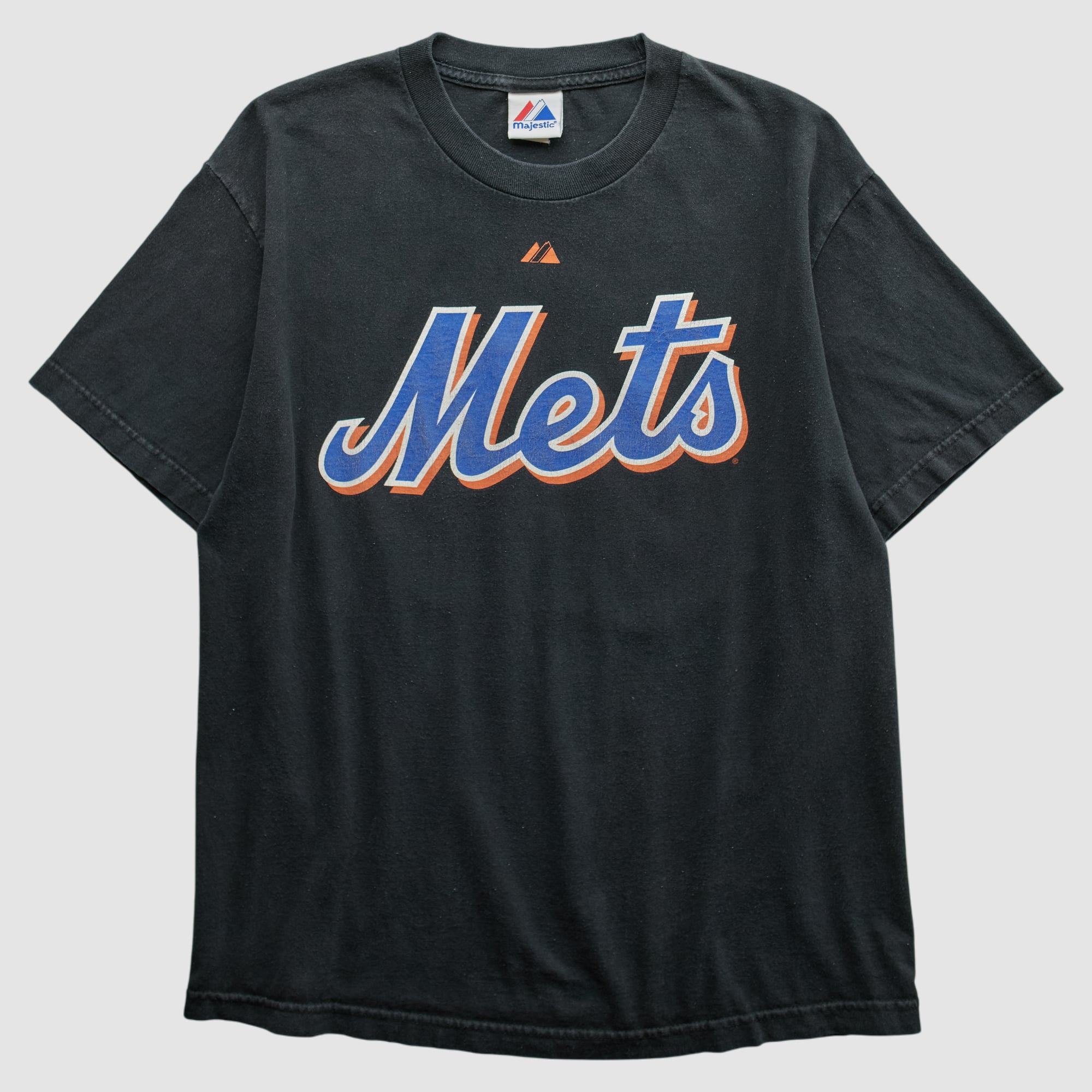 New York Mets Majestic 2010s T-shirt - Black - M