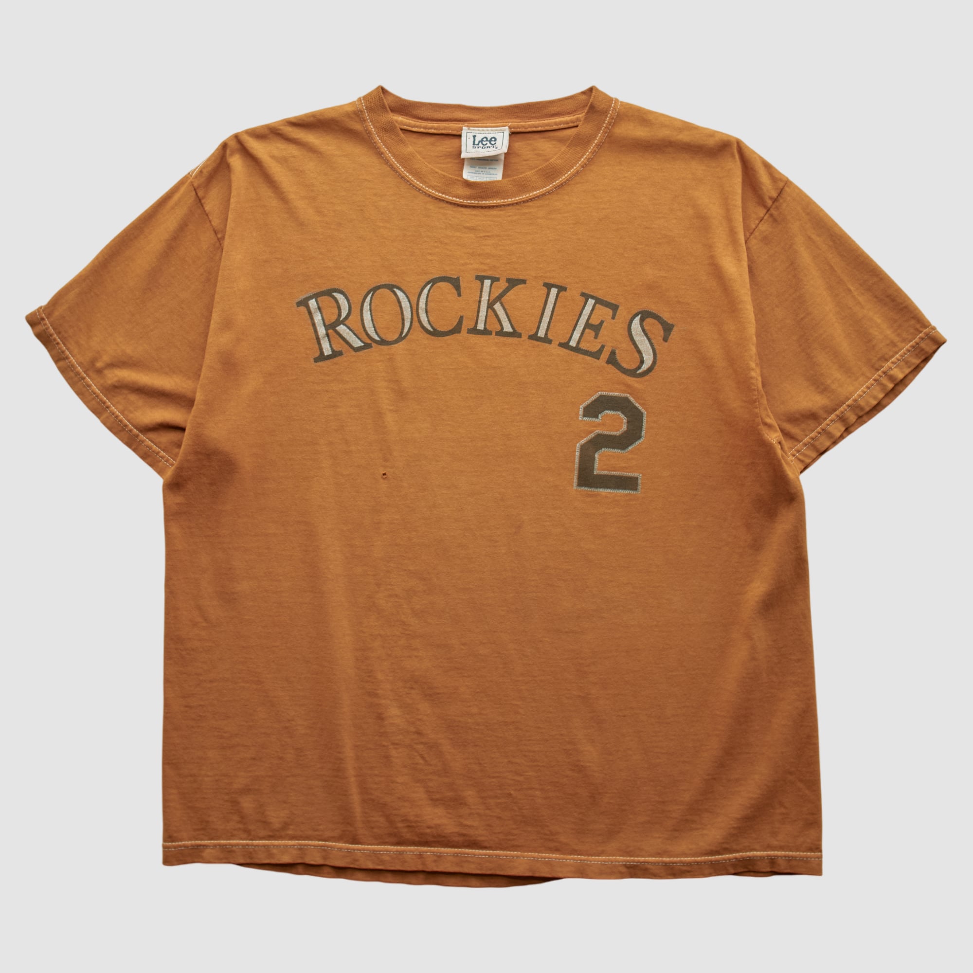 Colorado Rockies Lee Apparel 2000s T-shirt - Orange - M