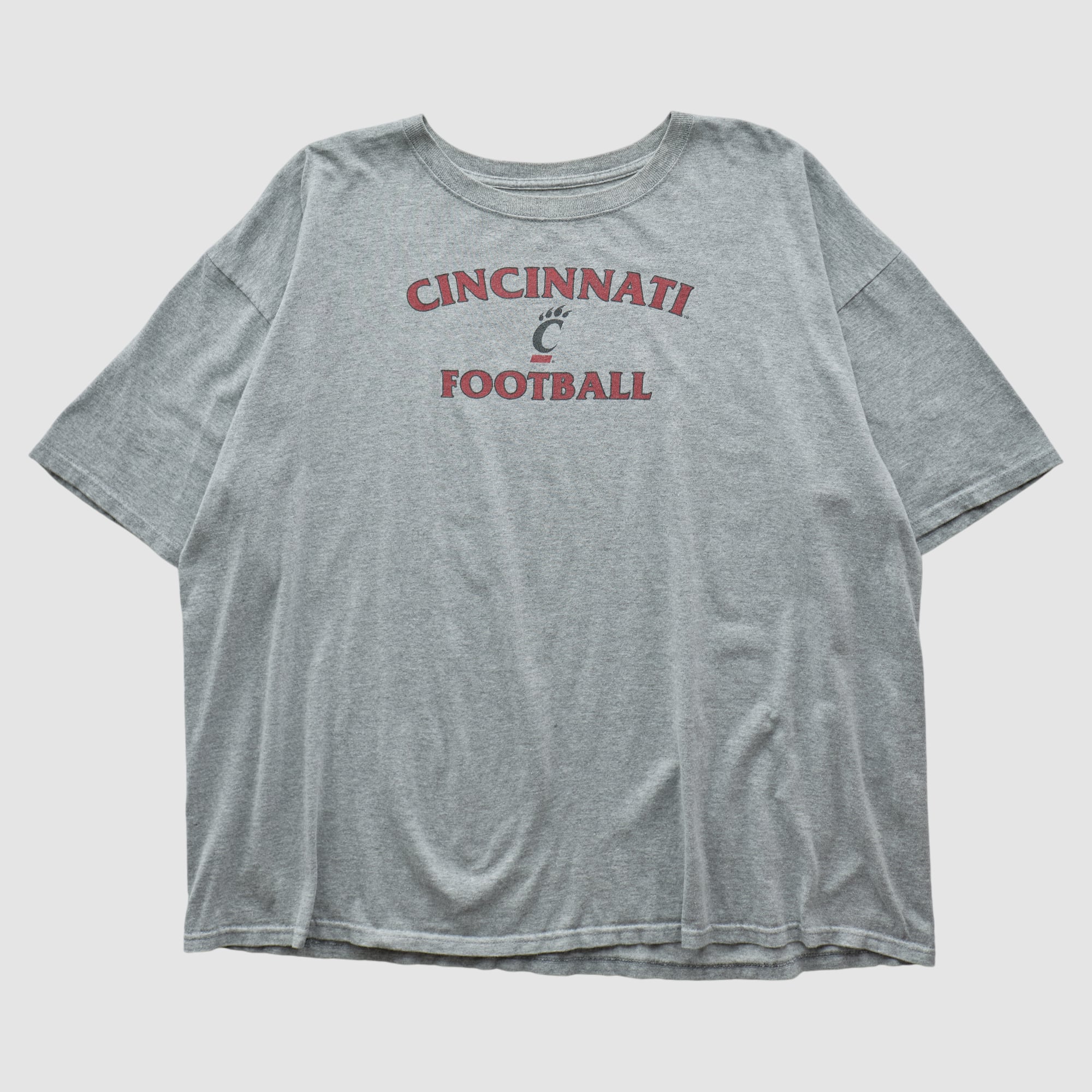 Cincinnati Bearcats Adidas 2000s T-shirt - Heather Gray - 2XL