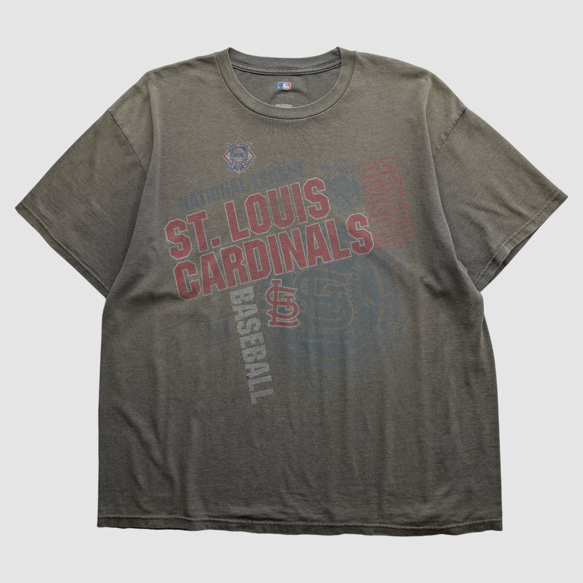 St. Louis Cardinals Genuine Merchandise 2010s T-shirt - Gray - 2XL