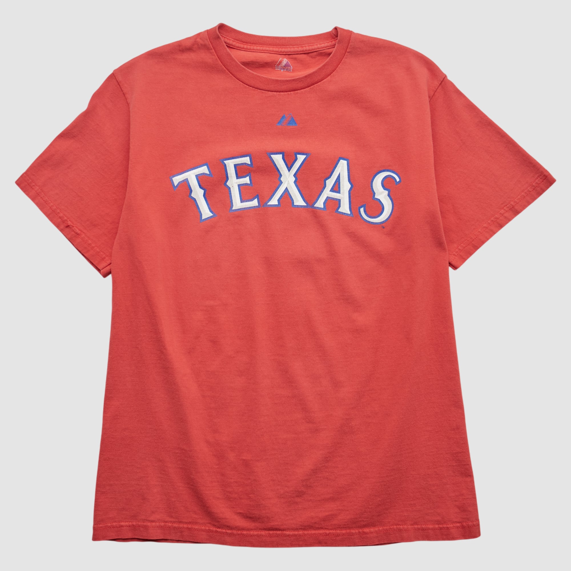 Texas Rangers Majestic 2000s T-shirt - Red - S