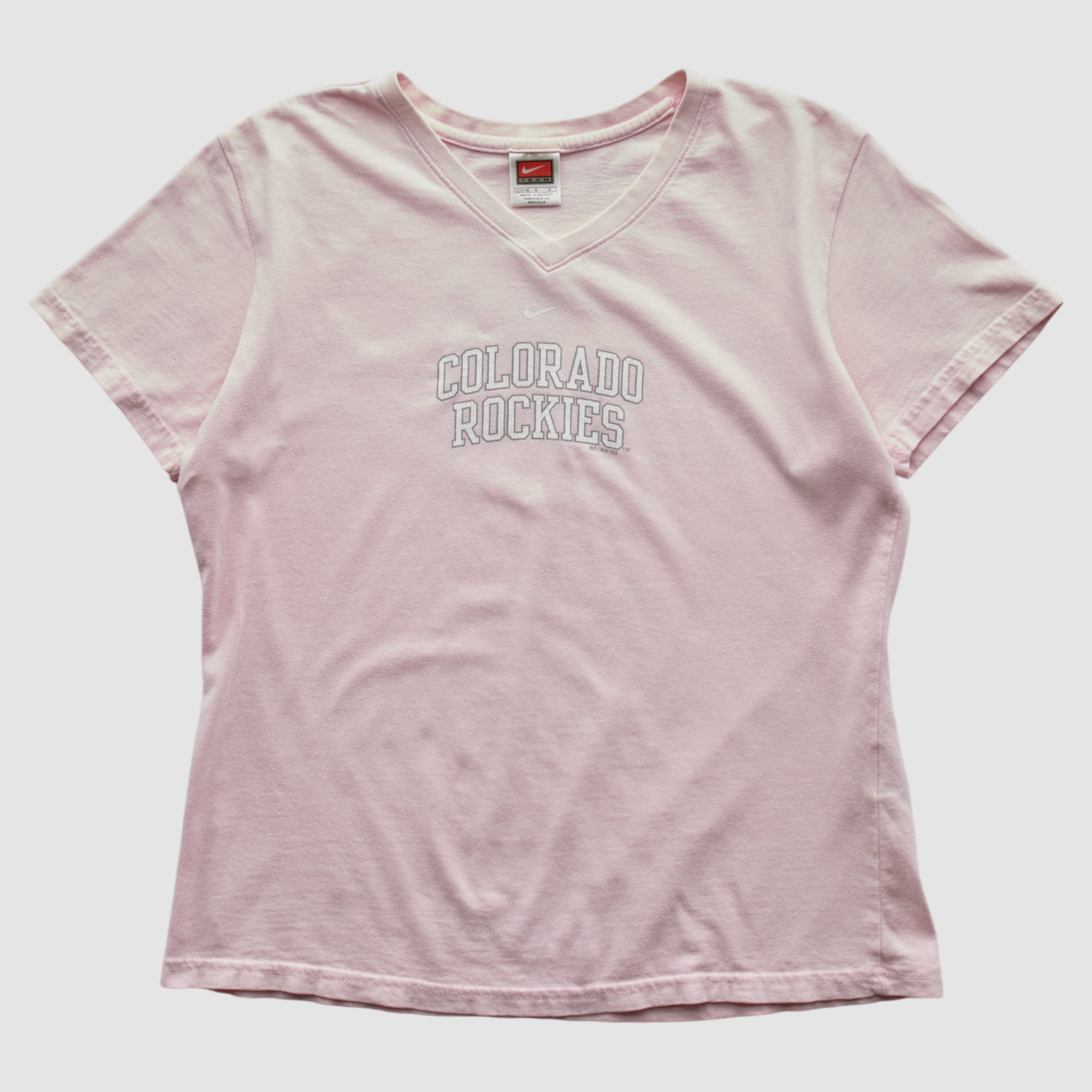 Colorado Rockies Nike 2000s T-shirt - Pink - M