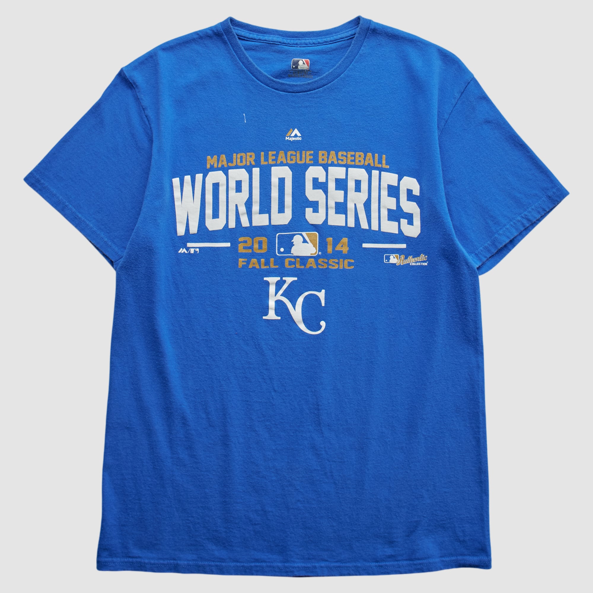 Kansas City Royals Majestic 2014 T-shirt - Blue - S