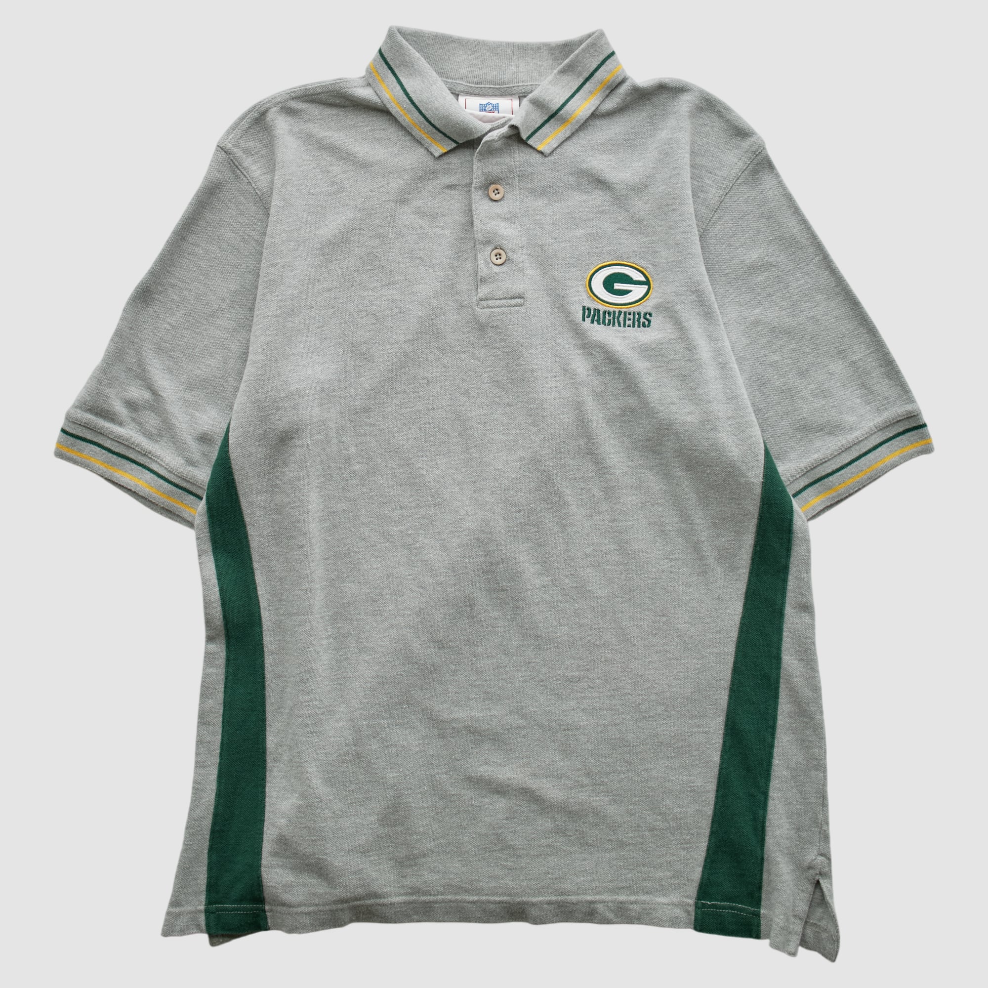 Green Bay Packers NFL 2000s Polo - Heather Gray - M