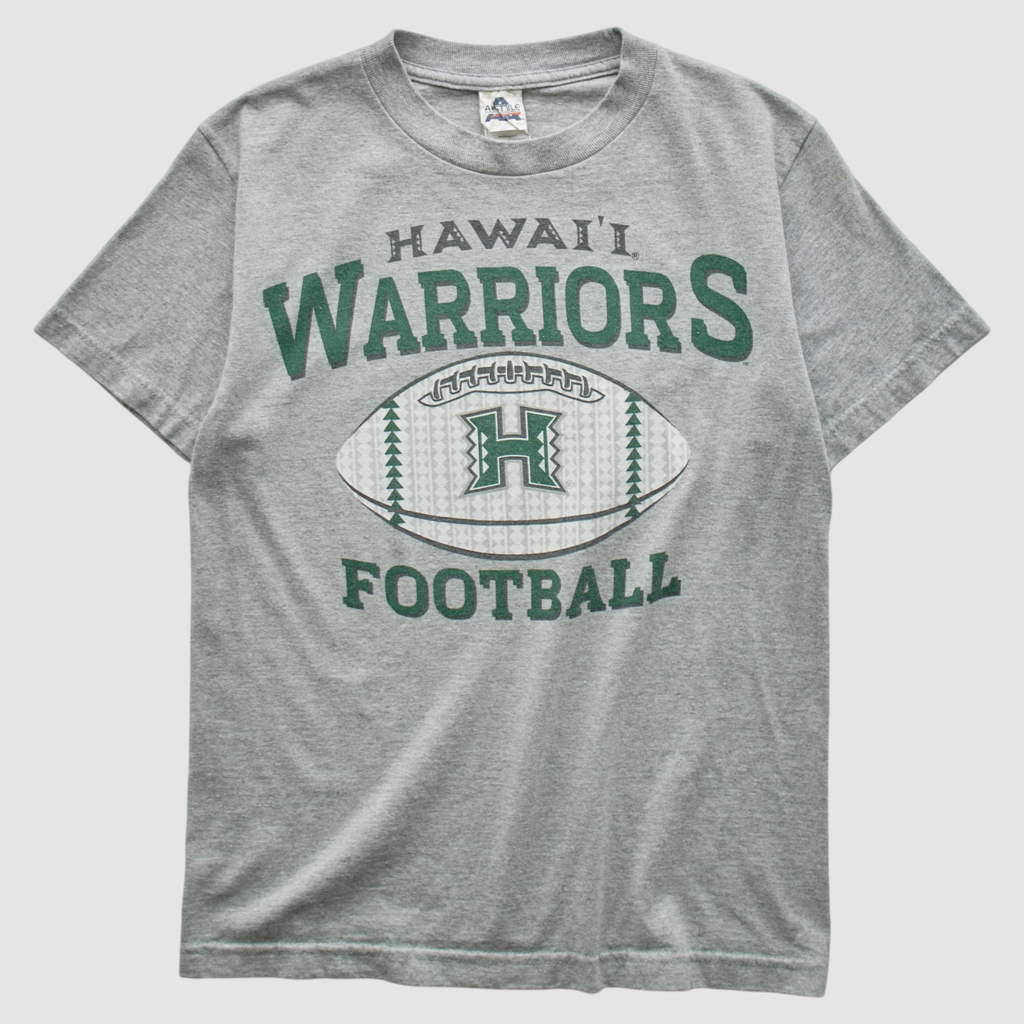 Hawaii Rainbow Warriors Alstyle 2010s T-shirt - Heather Gray - S