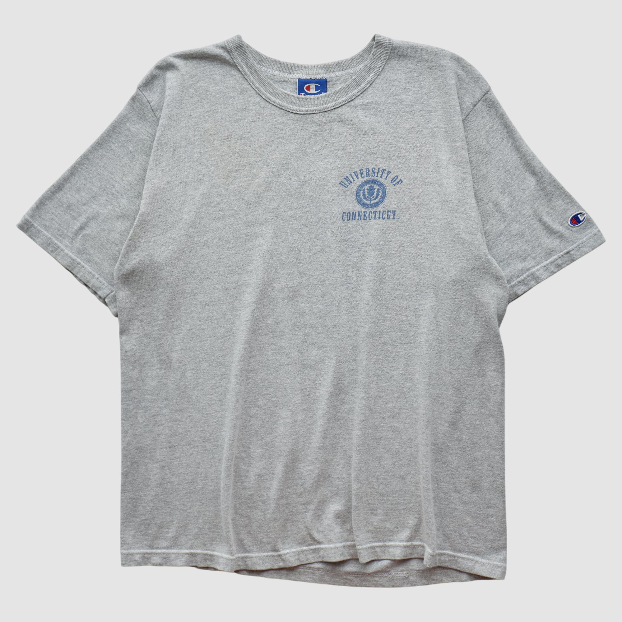 UConn Huskies Champion 90s T-shirt - Heather Gray - M