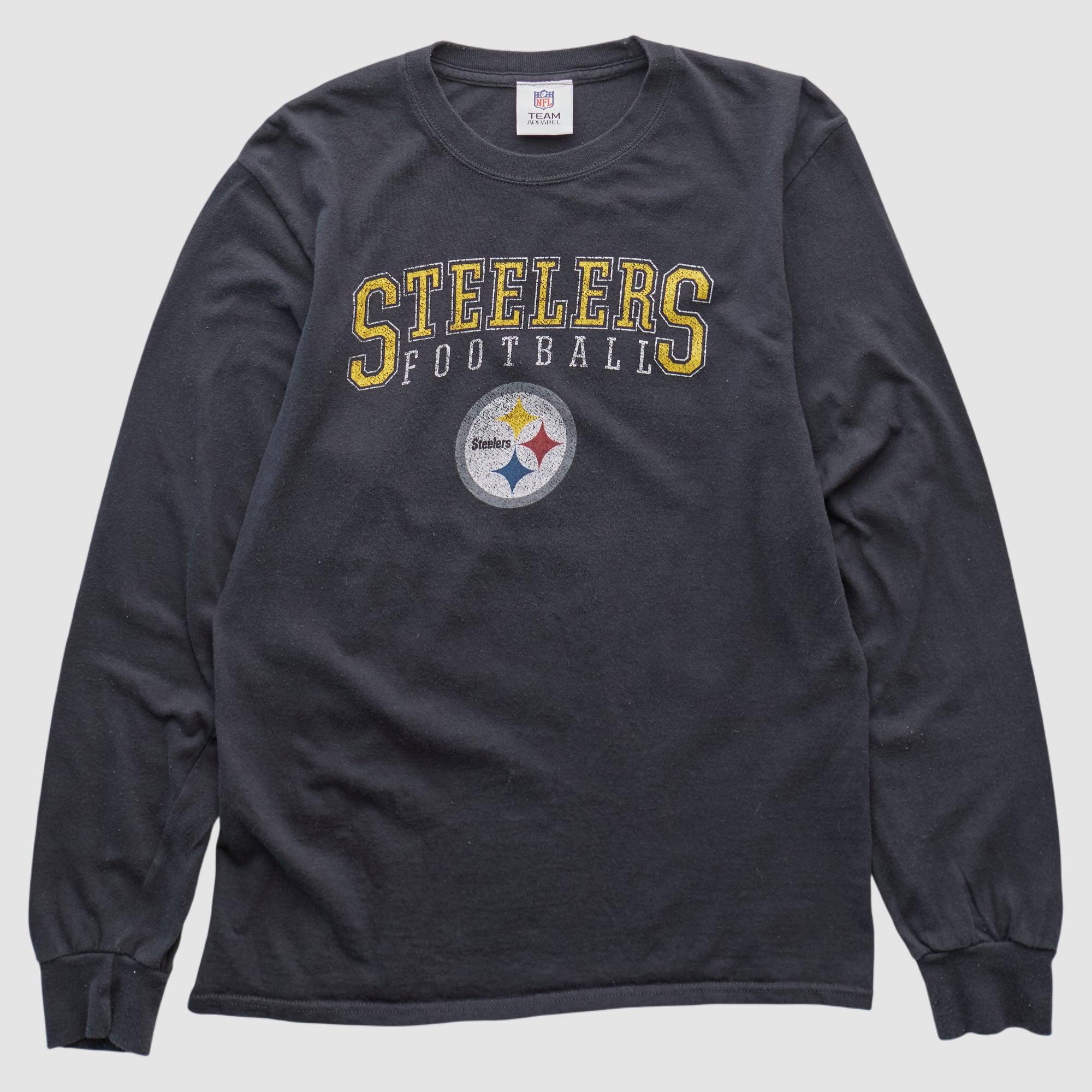 Pittsburgh Steelers NFL 2010s Long Sleeve T-shirt - Black - XS