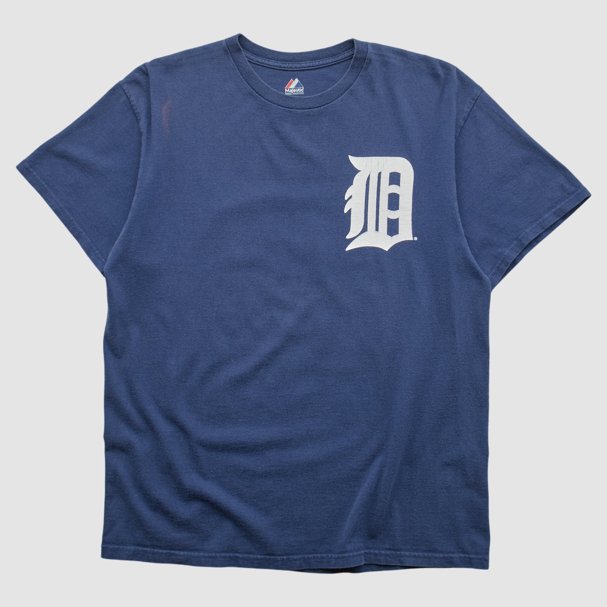 Detroit Tigers Majestic 2000s T-shirt - Navy - M