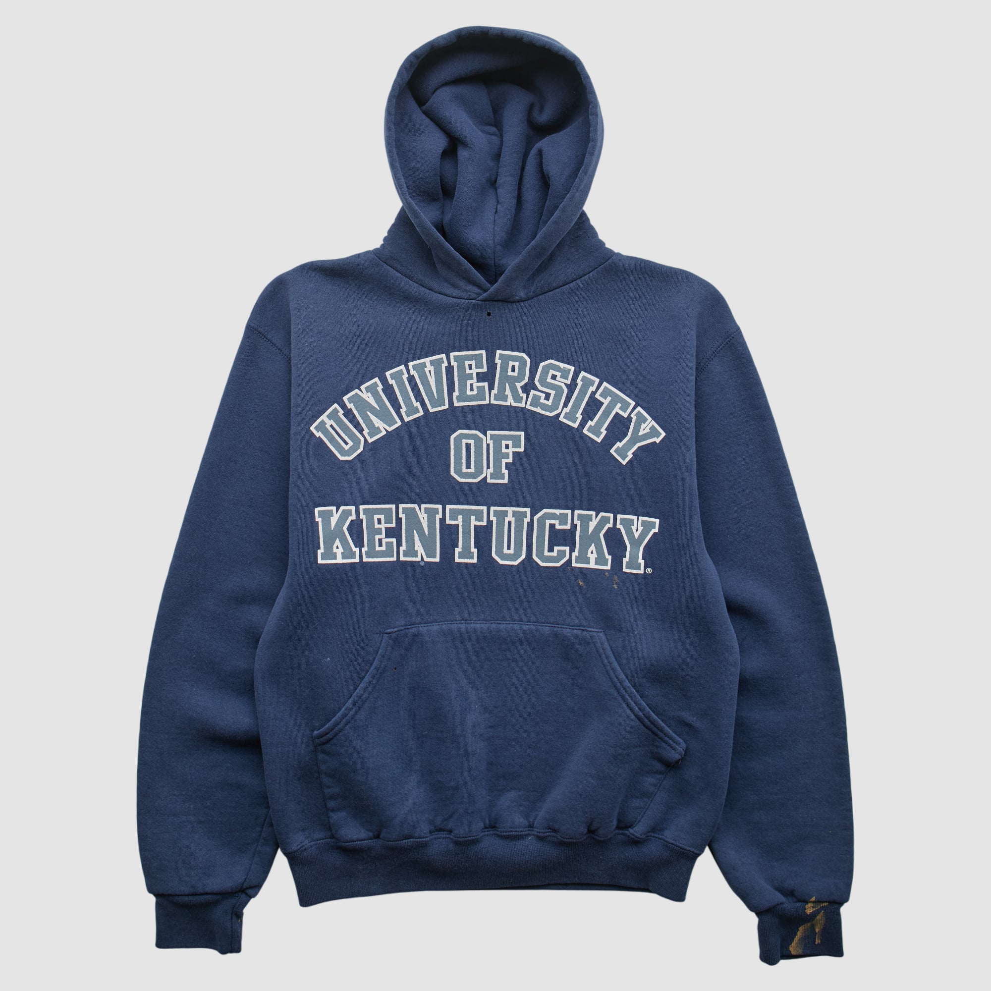 Kentucky Wildcats Russell 2000s Hooded Pullover Sweatshirt - Navy - XXS
