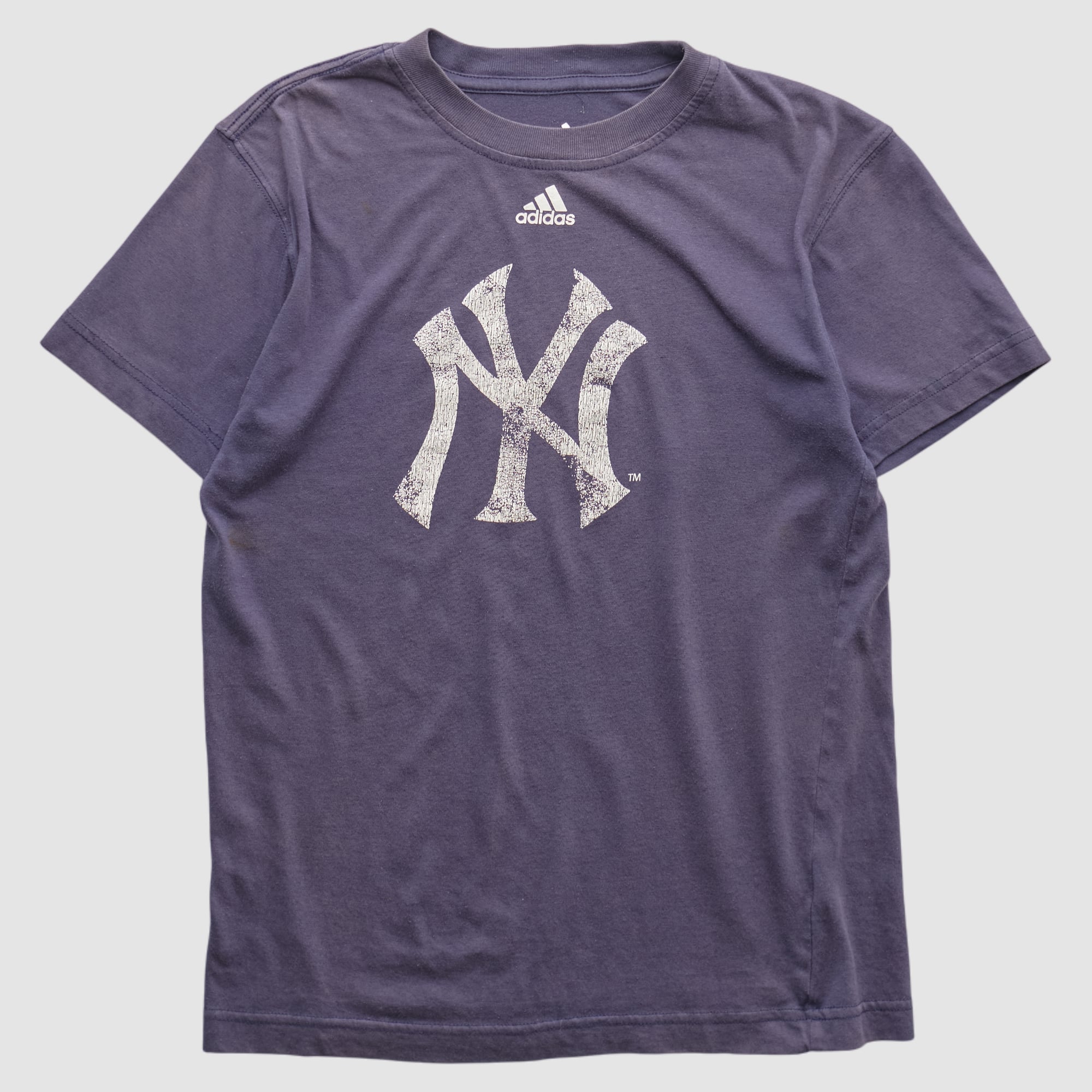 New York Yankees Adidas 2000s T-shirt - Purple - XXS