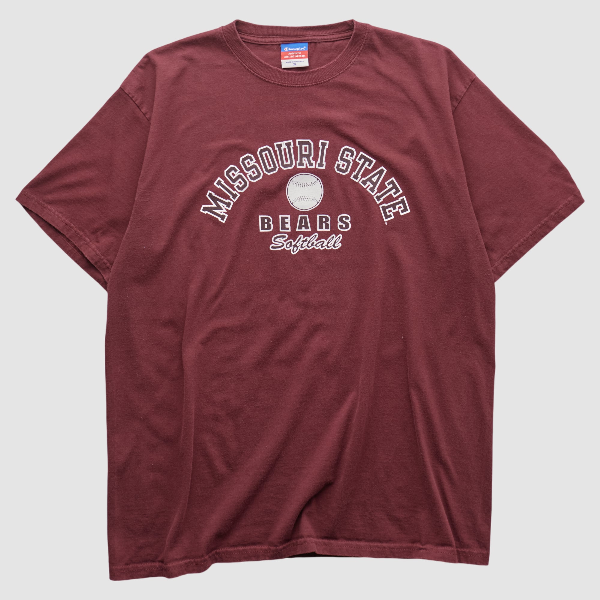 Missouri State University Bears Champion 2000s T-shirt - Maroon - L