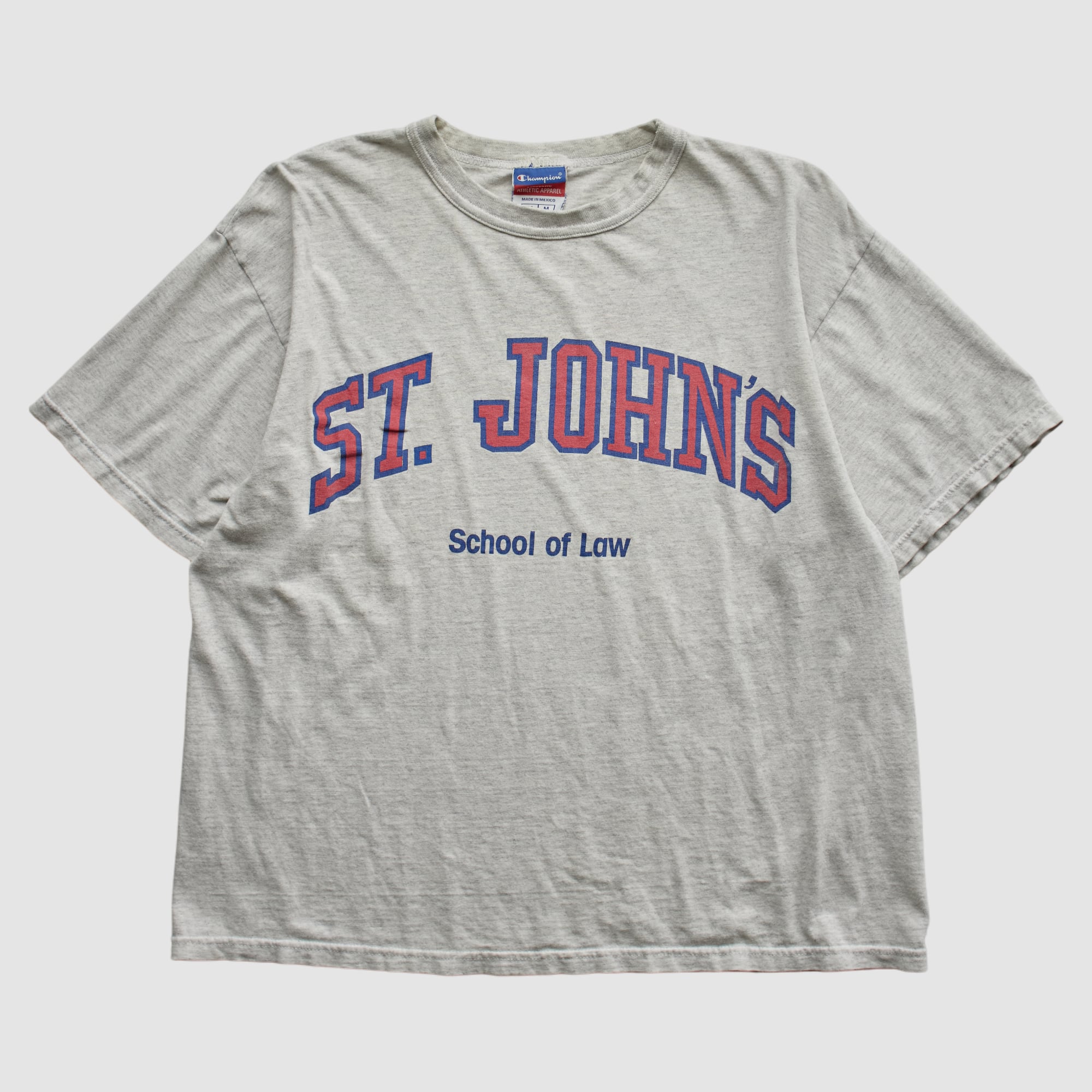 St. John's Red Storm Champion 2000s T-shirt - Heather Gray - S