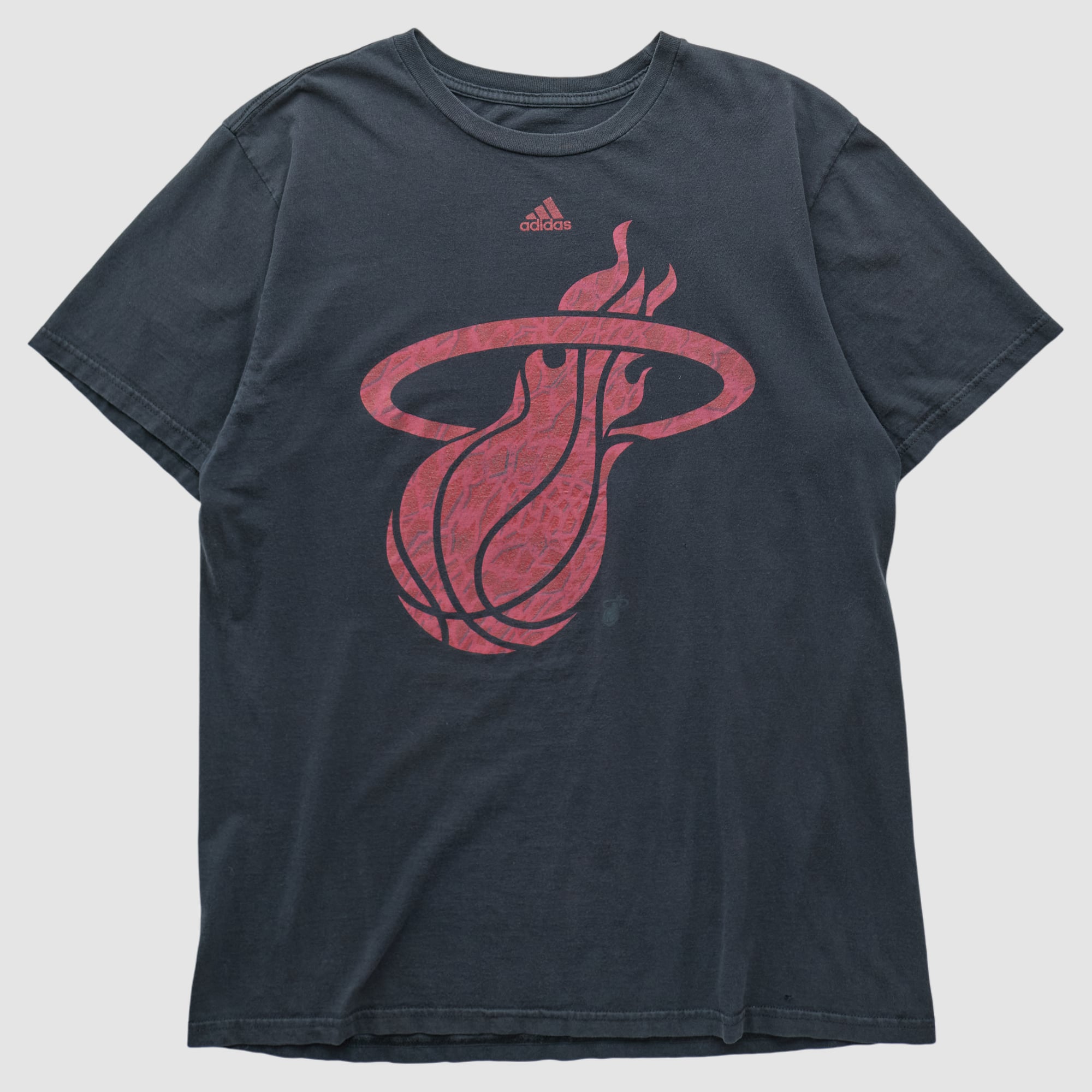 Miami Heat Adidas 2010s T-shirt - Navy - S