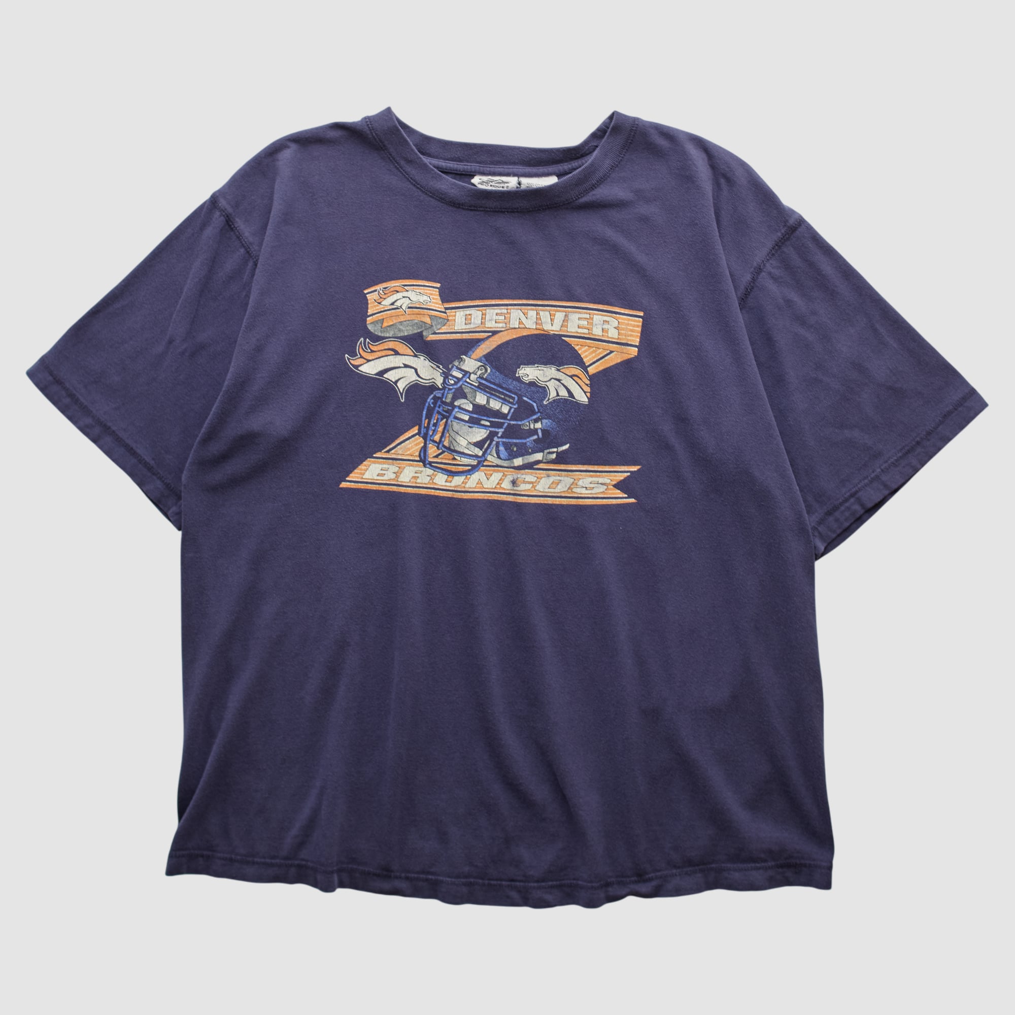 Denver Broncos Pro Edge 2000s T-shirt - Navy - M