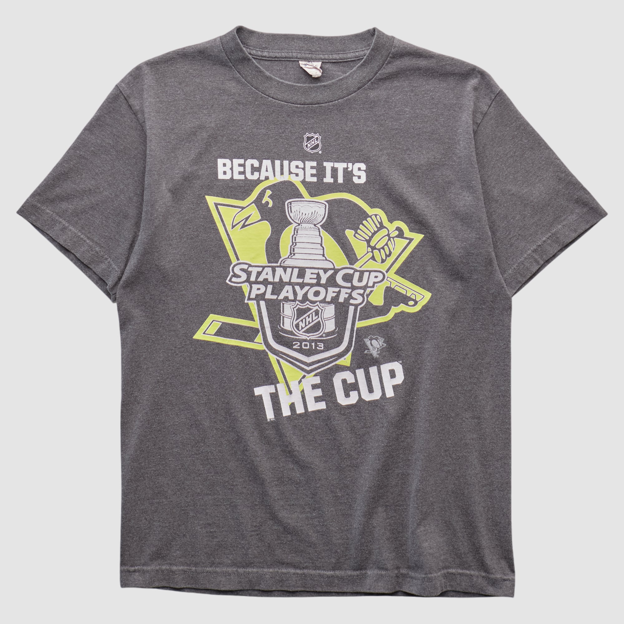 Pittsburgh Penguins Alstyle 2013 T-shirt - Dark Heather Gray - XS
