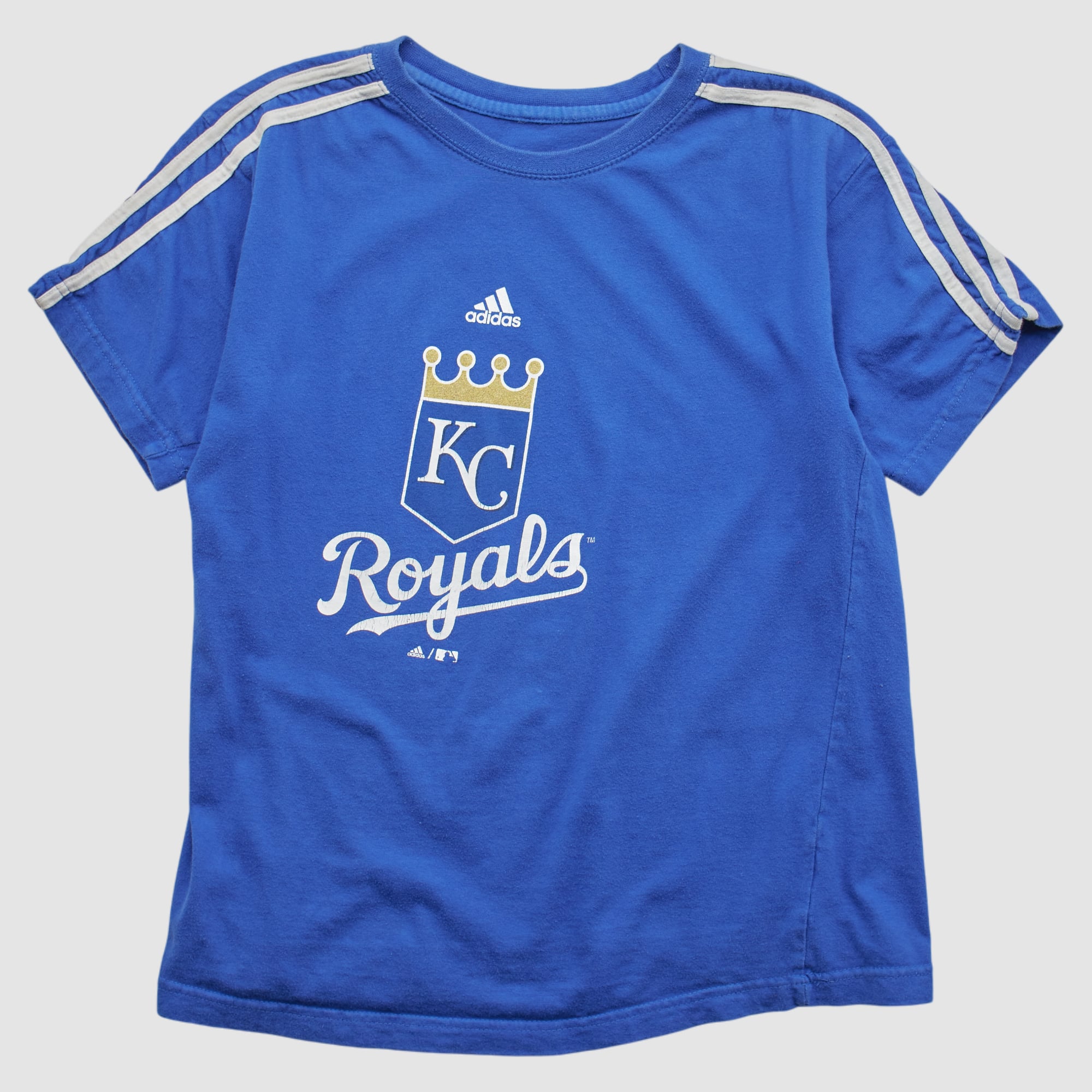Kansas City Royals Adidas 2000s T-shirt - Blue - XS