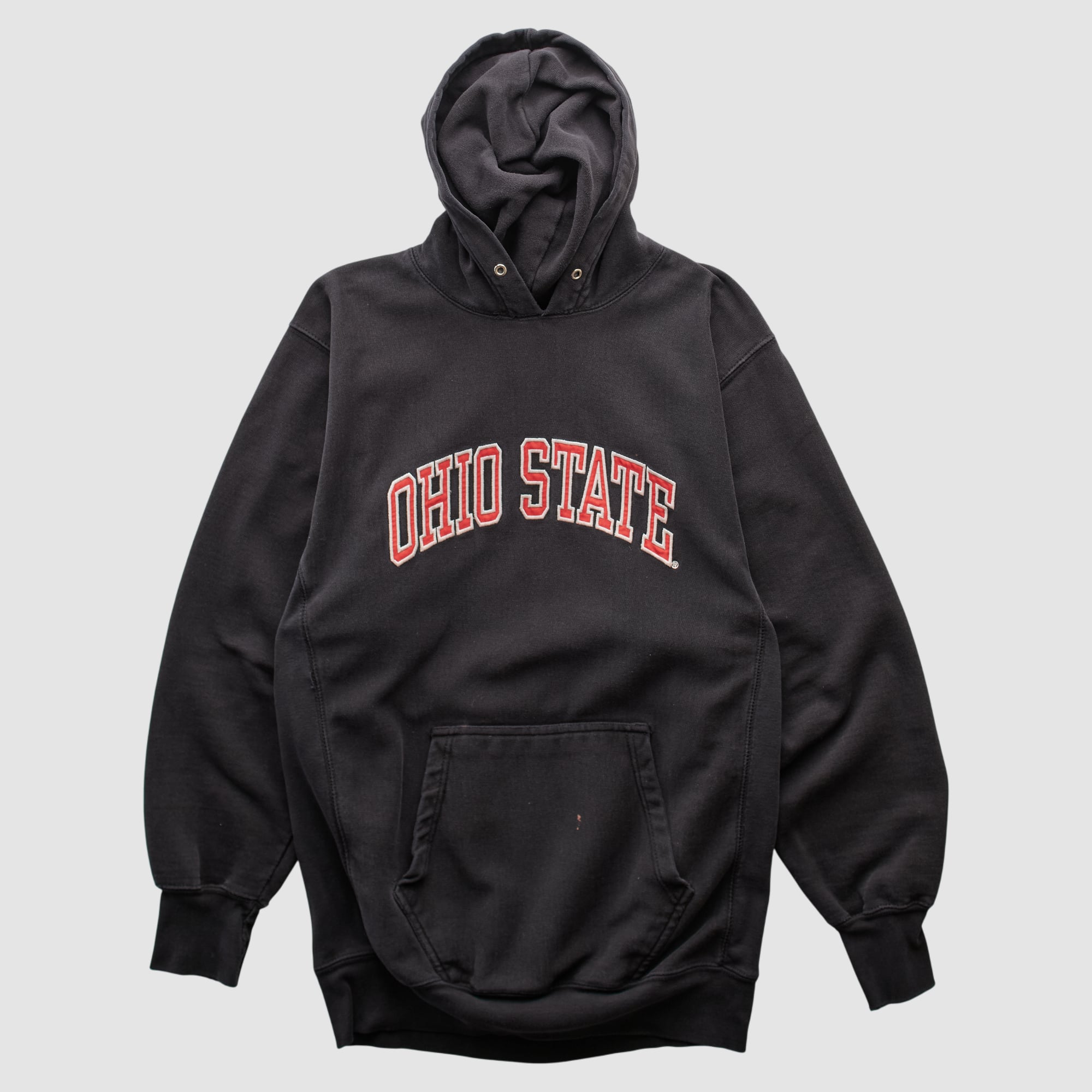 Ohio State Buckeyes Steeve and Barrys 2000s Hooded Pullover Sweatshirt - Black - S