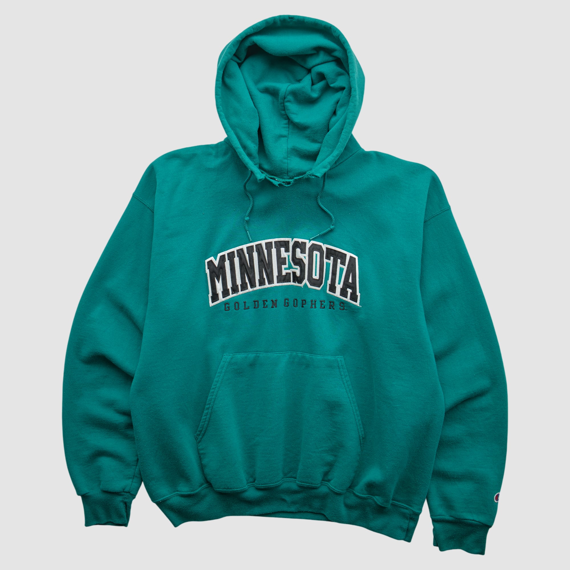 Minnesota Golden Gophers Champion 2000s Hooded Pullover Sweatshirt - Teal - M