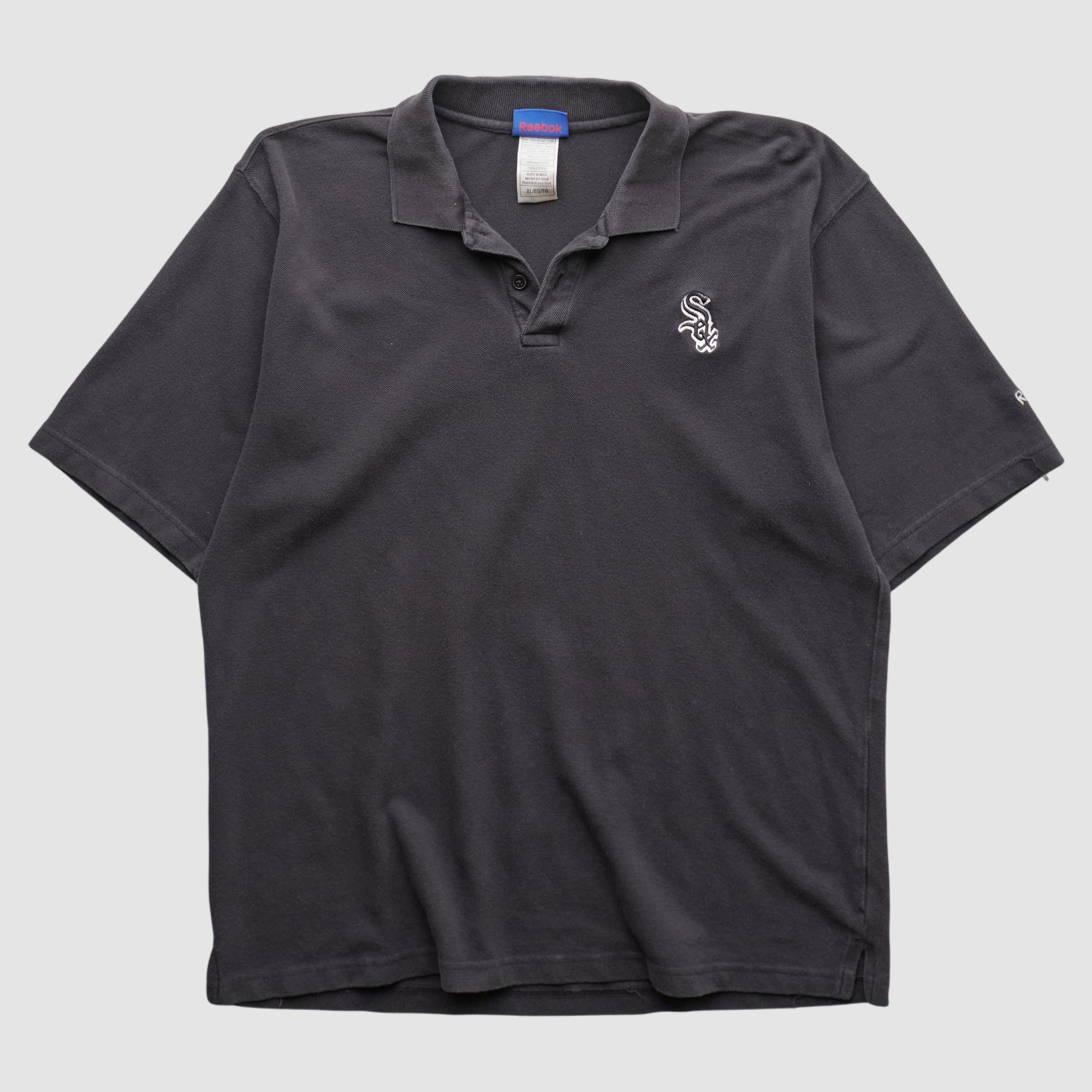 Chicago White Sox Reebok 2000s Polo - Charcoal - L