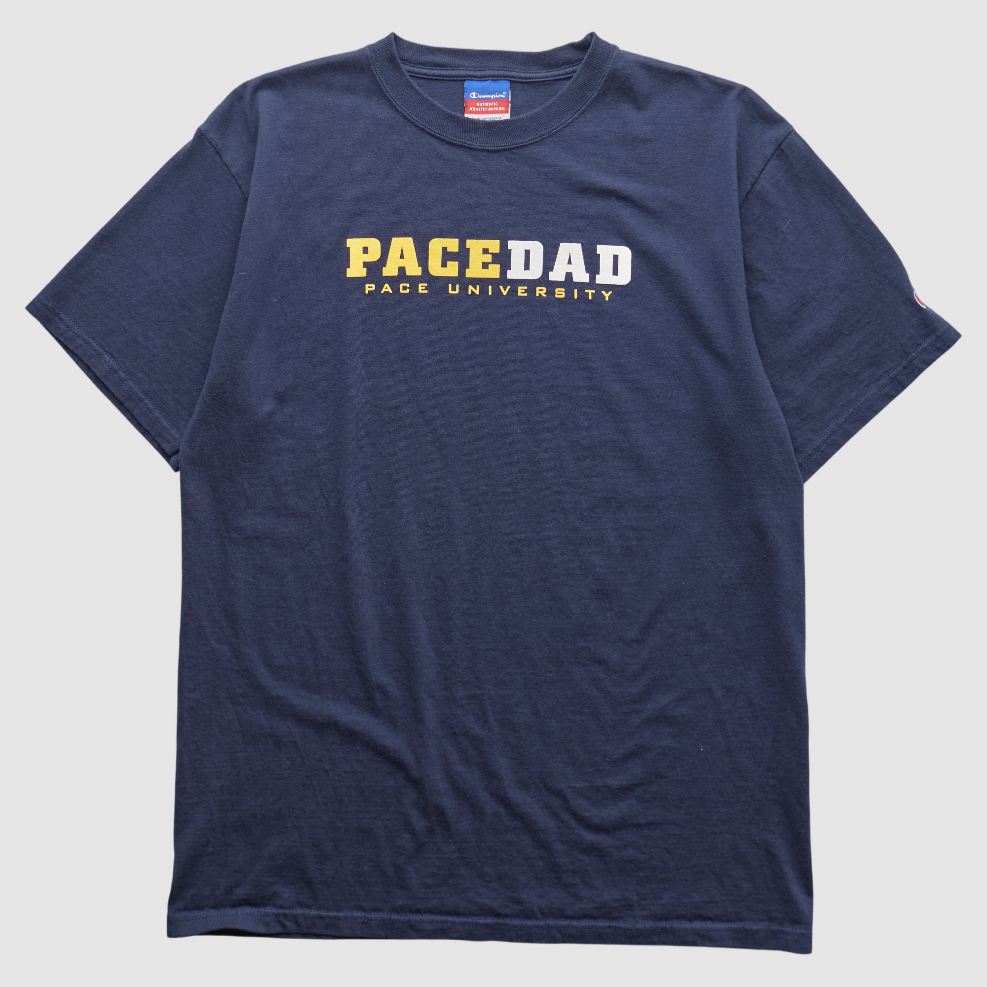 Pace University Setters Champion 2000s T-shirt - Navy - M