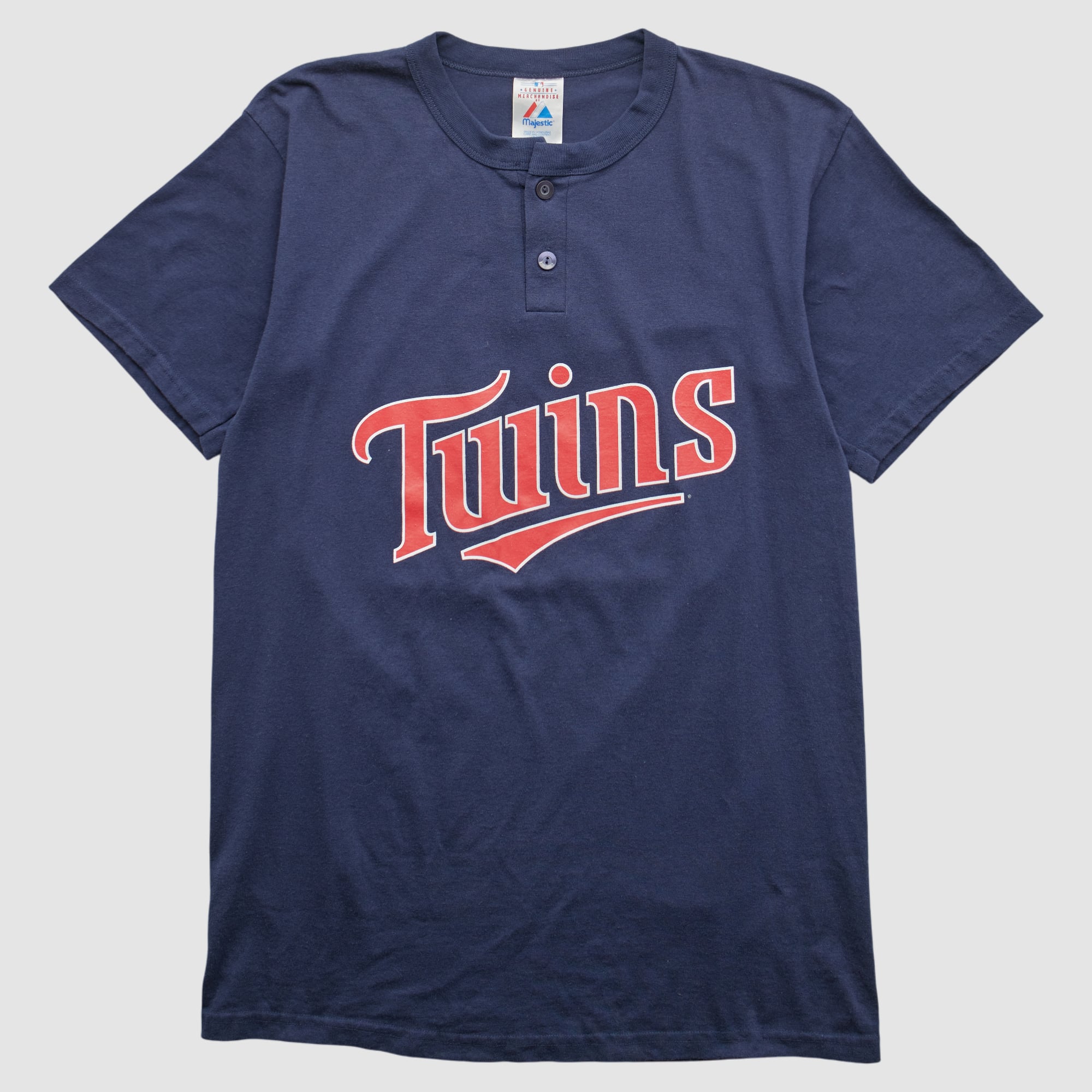 Minnesota Twins Majestic 2000s T-shirt - Navy - M