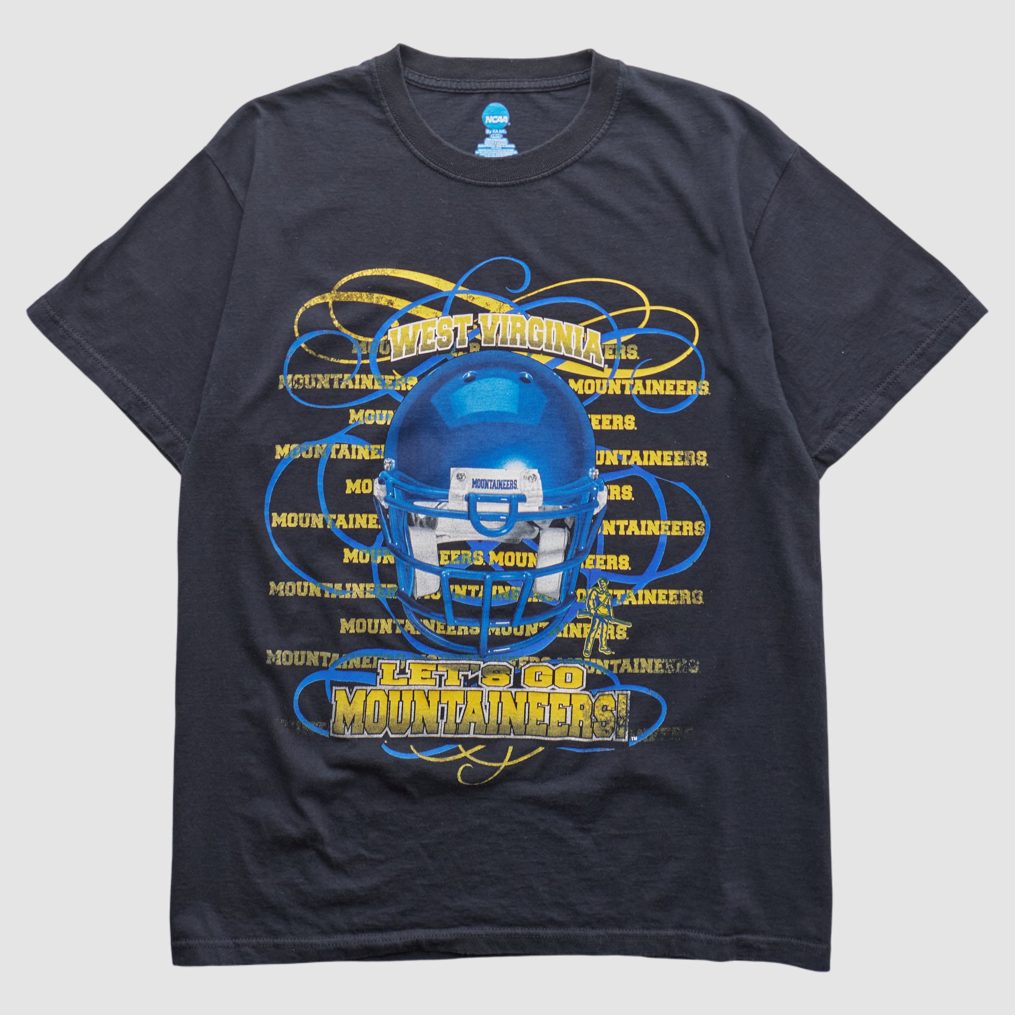 West Virginia Mountaineers NCAA 2010s T-shirt - Navy - M
