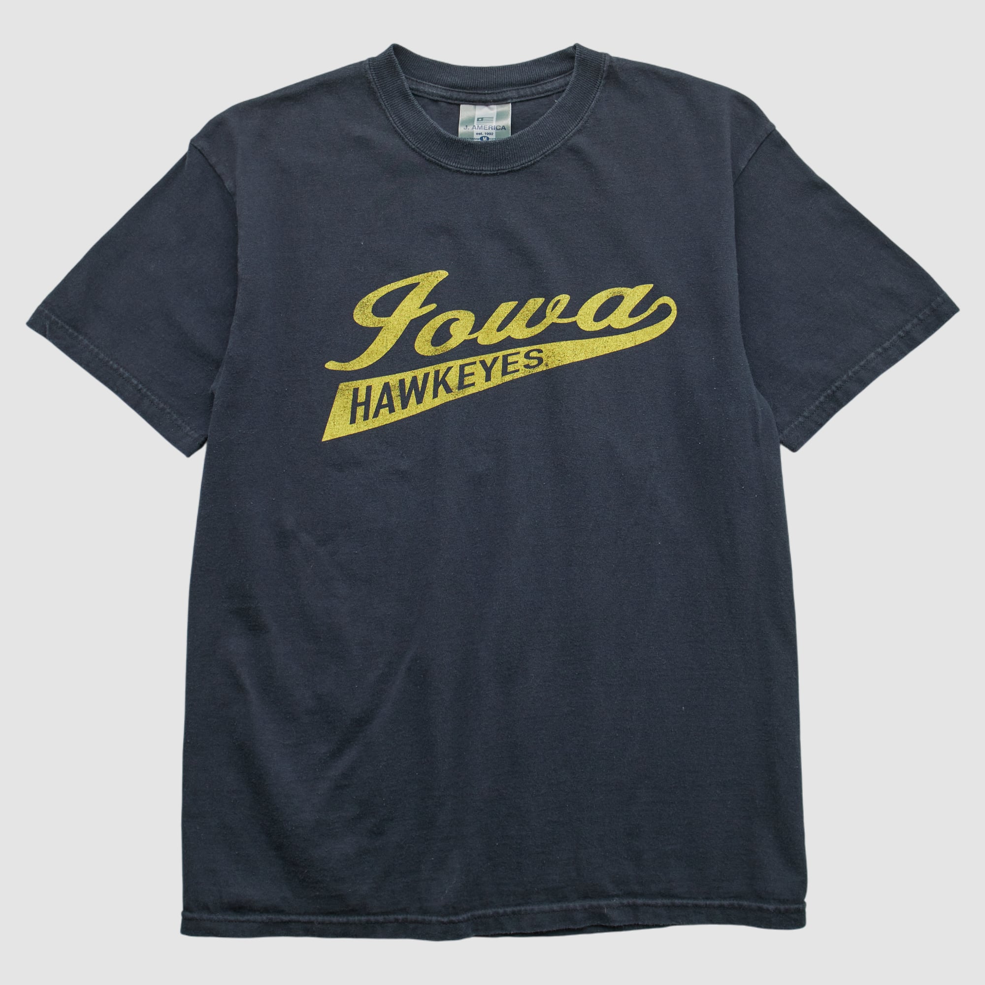 Iowa Hawkeyes J America Sportswear 2010s T-shirt - Black - XXS