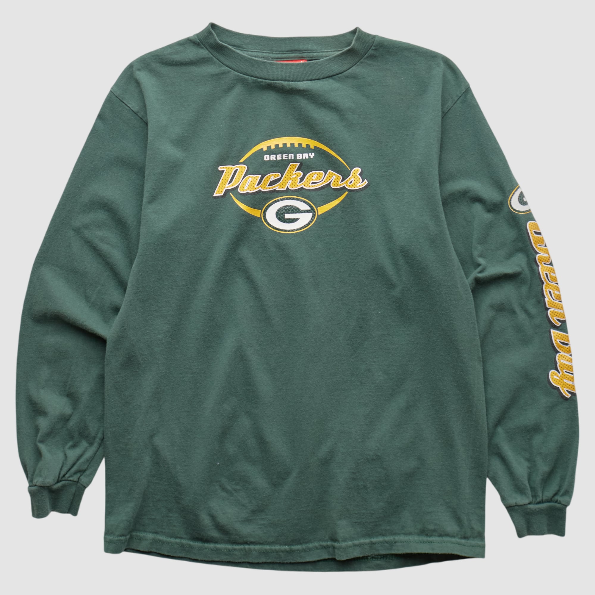 Green Bay Packers NFL 2000s Long Sleeve T-shirt - Green - XS