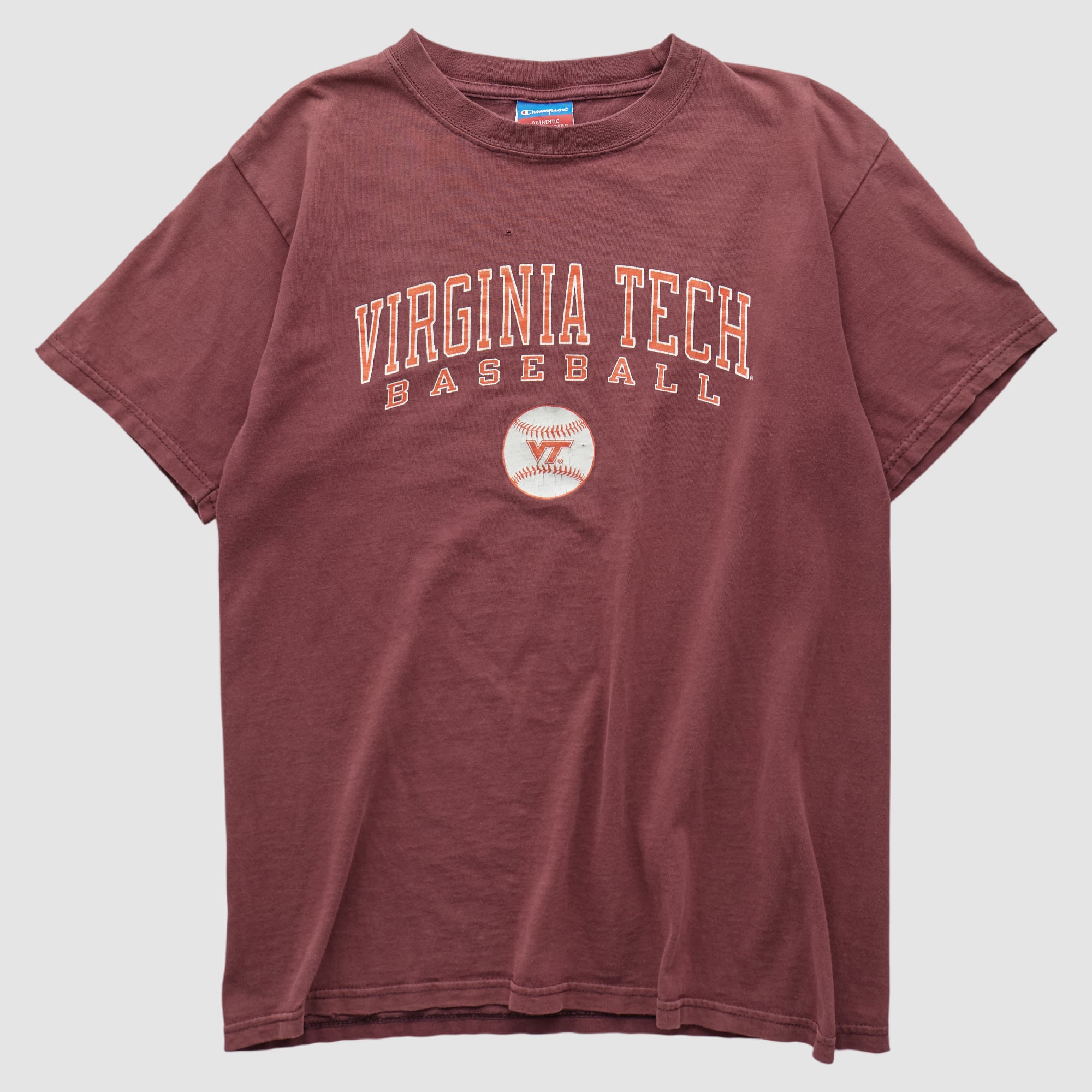 Virginia Tech Hokies Champion 2000s T-shirt - Maroon - S