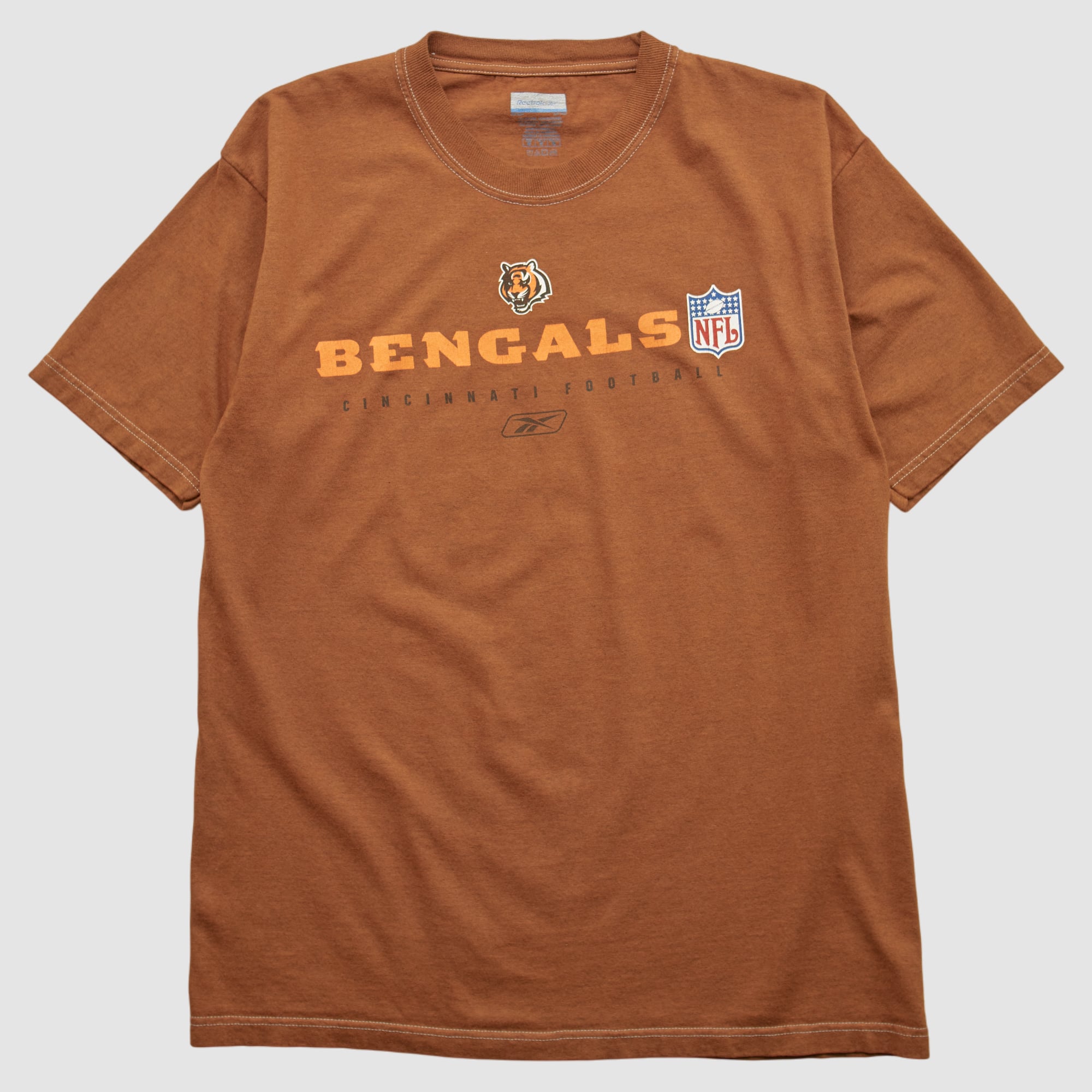 Cincinnati Bengals Reebok 2000s T-shirt - Brown - S