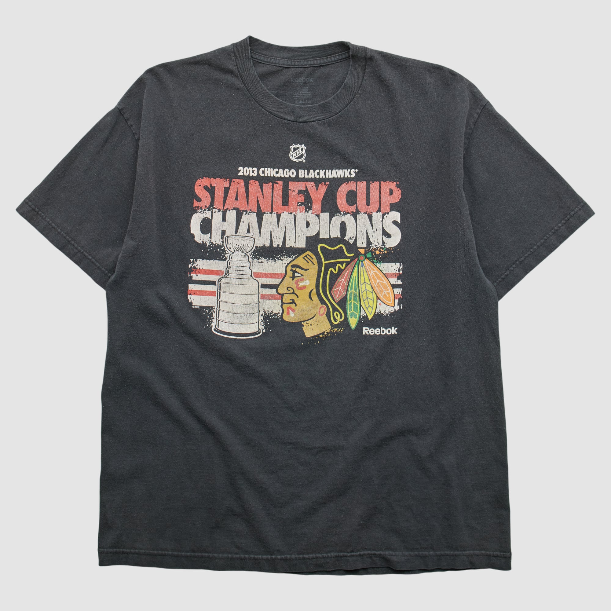 Chicago Blackhawks Reebok 2013 T-shirt - Black - S