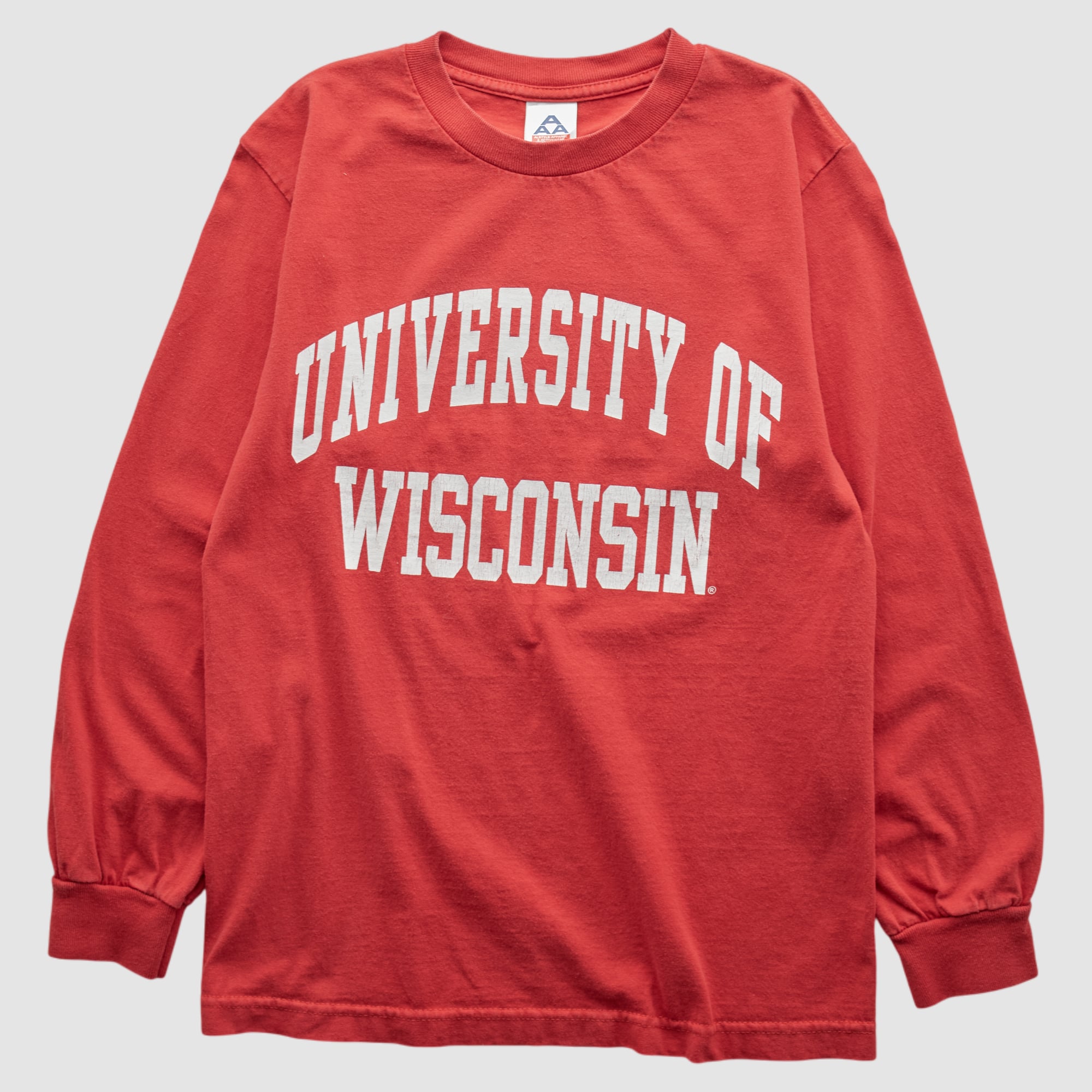 Wisconsin Badgers Alstyle 2000s Long Sleeve T-shirt - Red - XS
