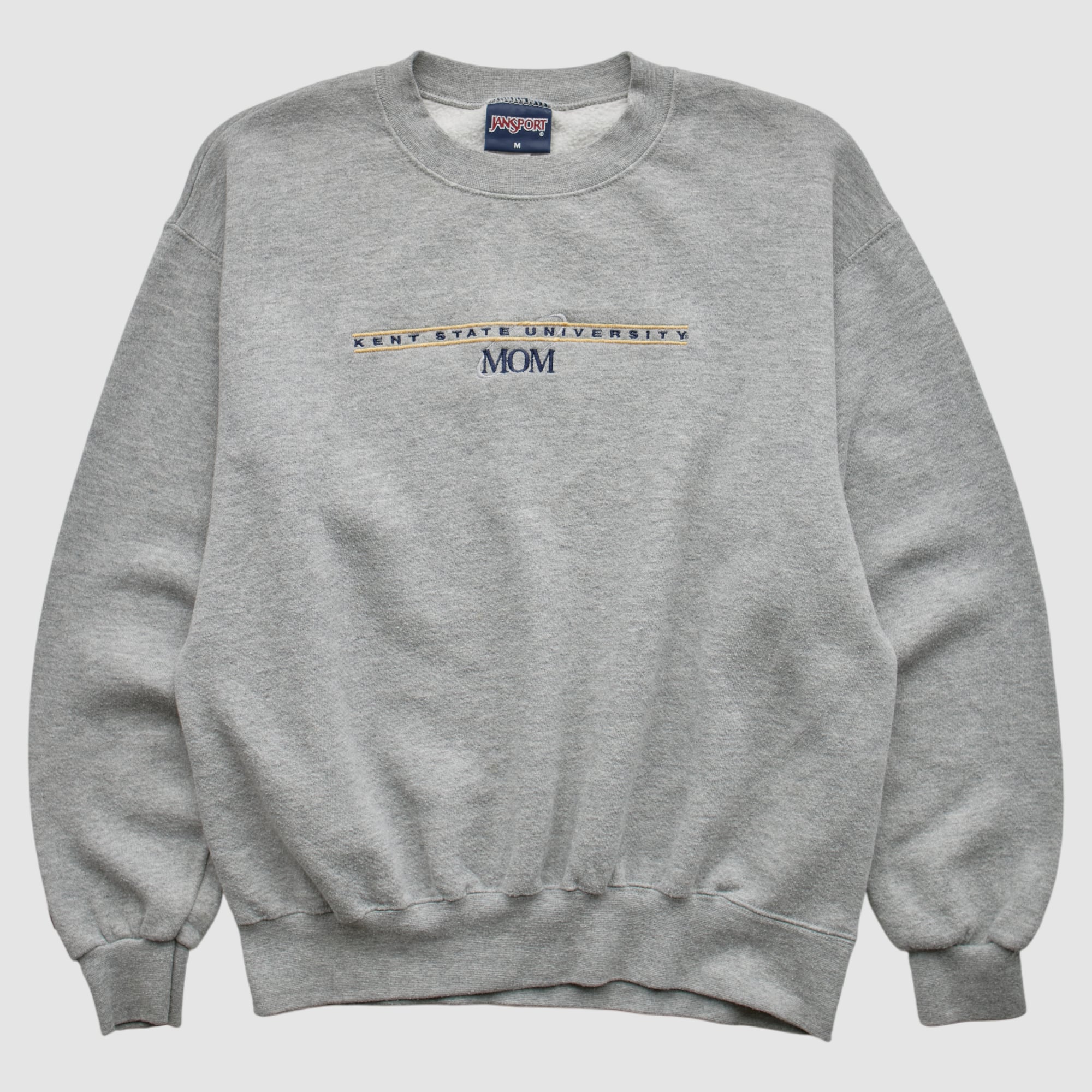 Kent State Golden Flashes Jansport 2000s Pullover Sweatshirt - Heather Gray - S