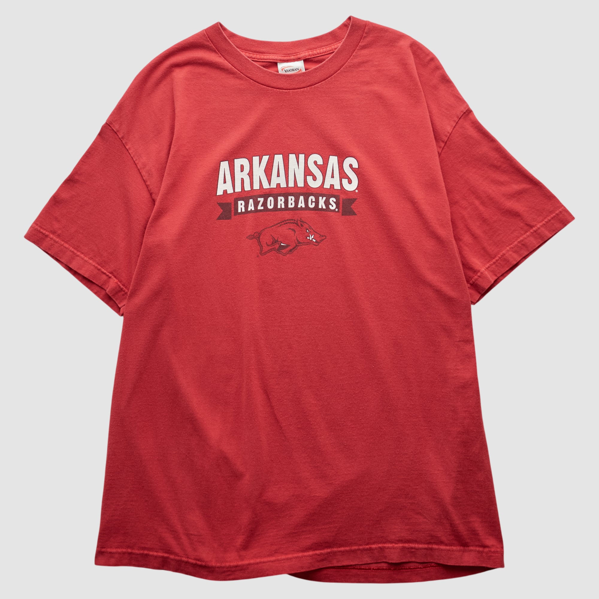 Arkansas Razorbacks Viatran 2000s T-shirt - Red - L