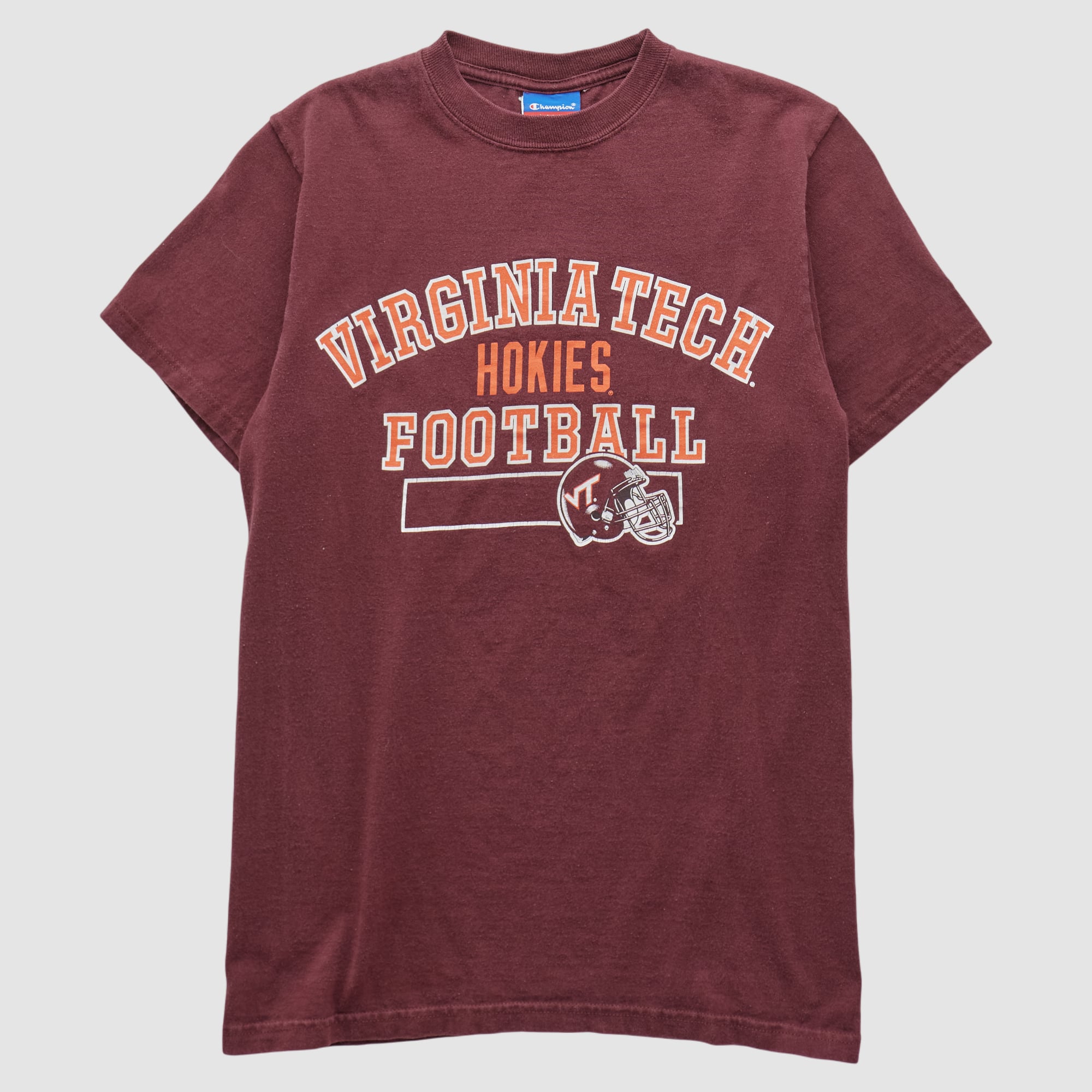 Virginia Tech Hokies Champion 2000s T-shirt - Maroon - XXS