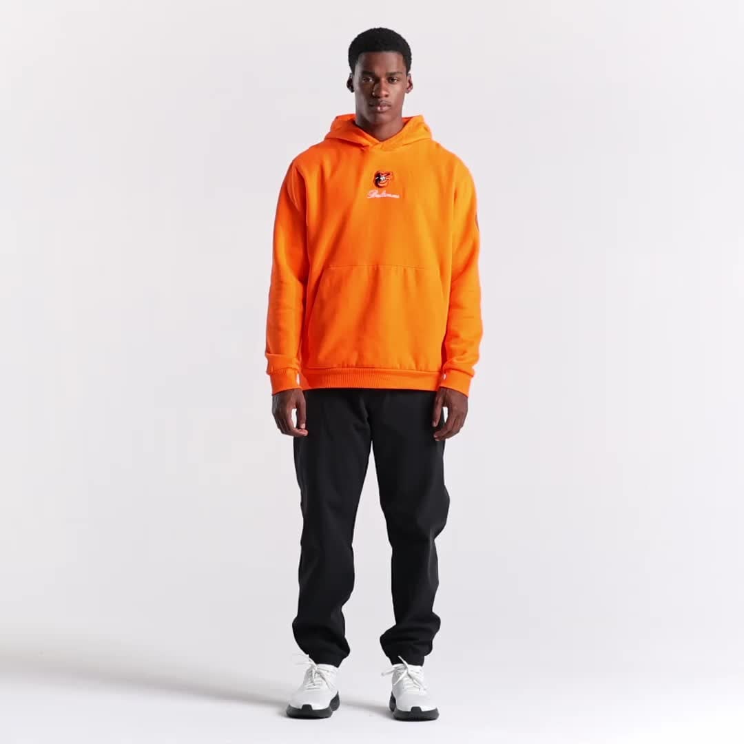 Men's Baltimore Orioles lululemon Total Orange Steady State Hoodie