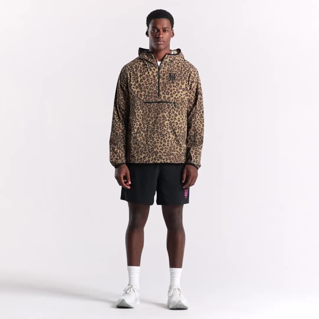 Men's New York Mets lululemon Multi-Pocket Running Anorak *Leopard