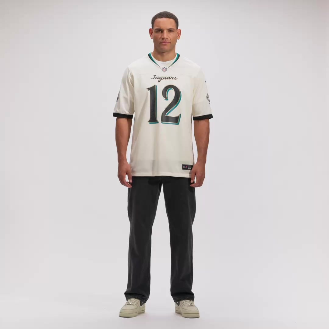 Men's Nike Travis Hunter Natural Jacksonville Jaguars 2026