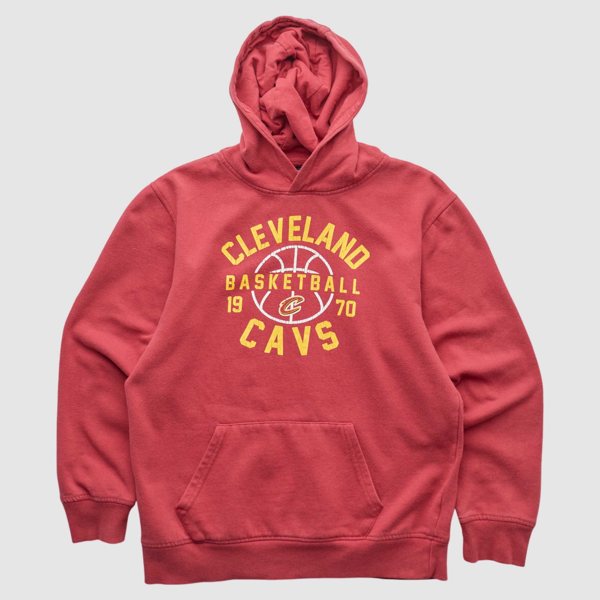 Cleveland Cavaliers NBA 2010s Hooded Pullover Sweatshirt - Red - XS