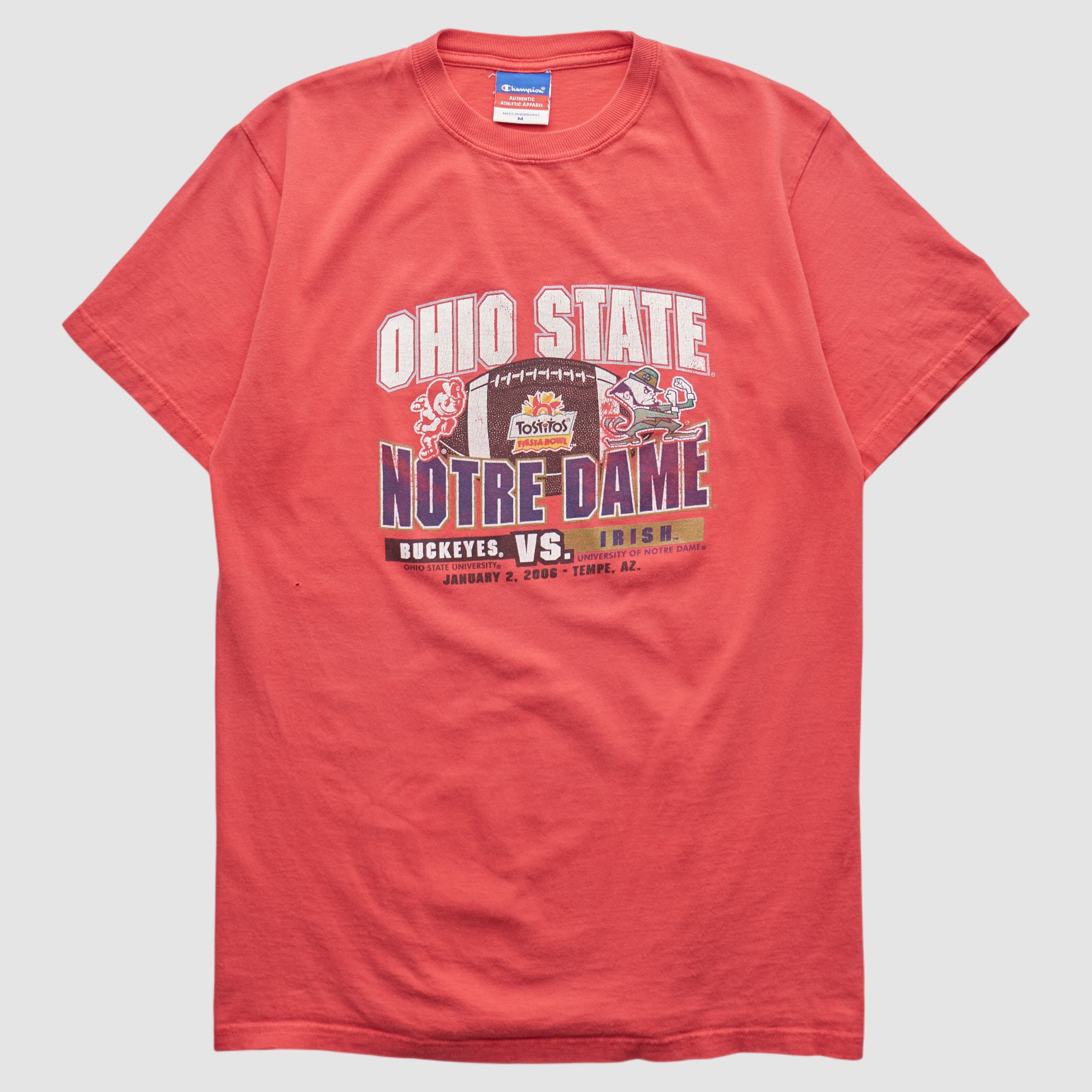 Ohio State Buckeyes Champion 2006 T-shirt - Red - S