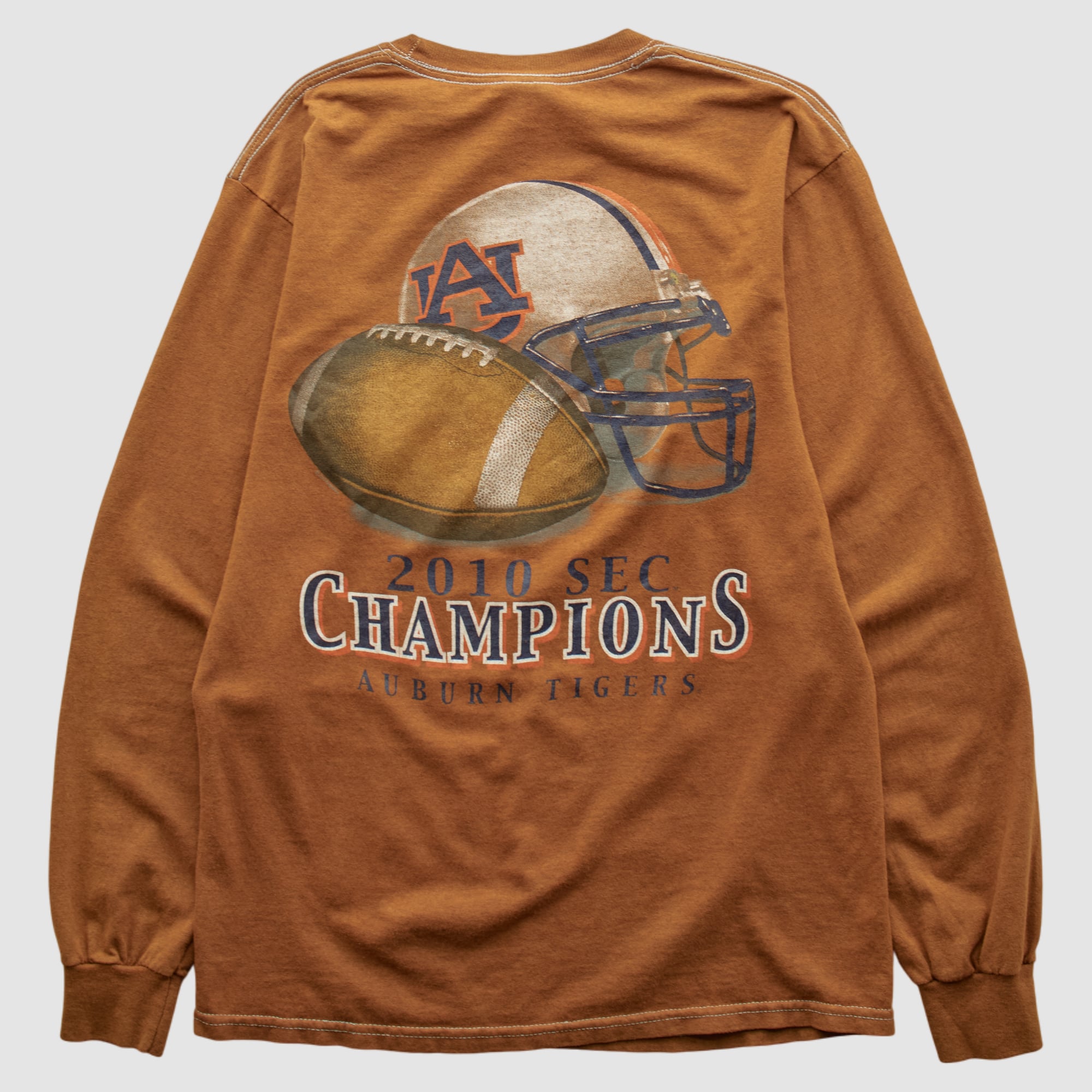 Auburn Tigers Gildan 2010 Long Sleeve T-shirt - Orange - S