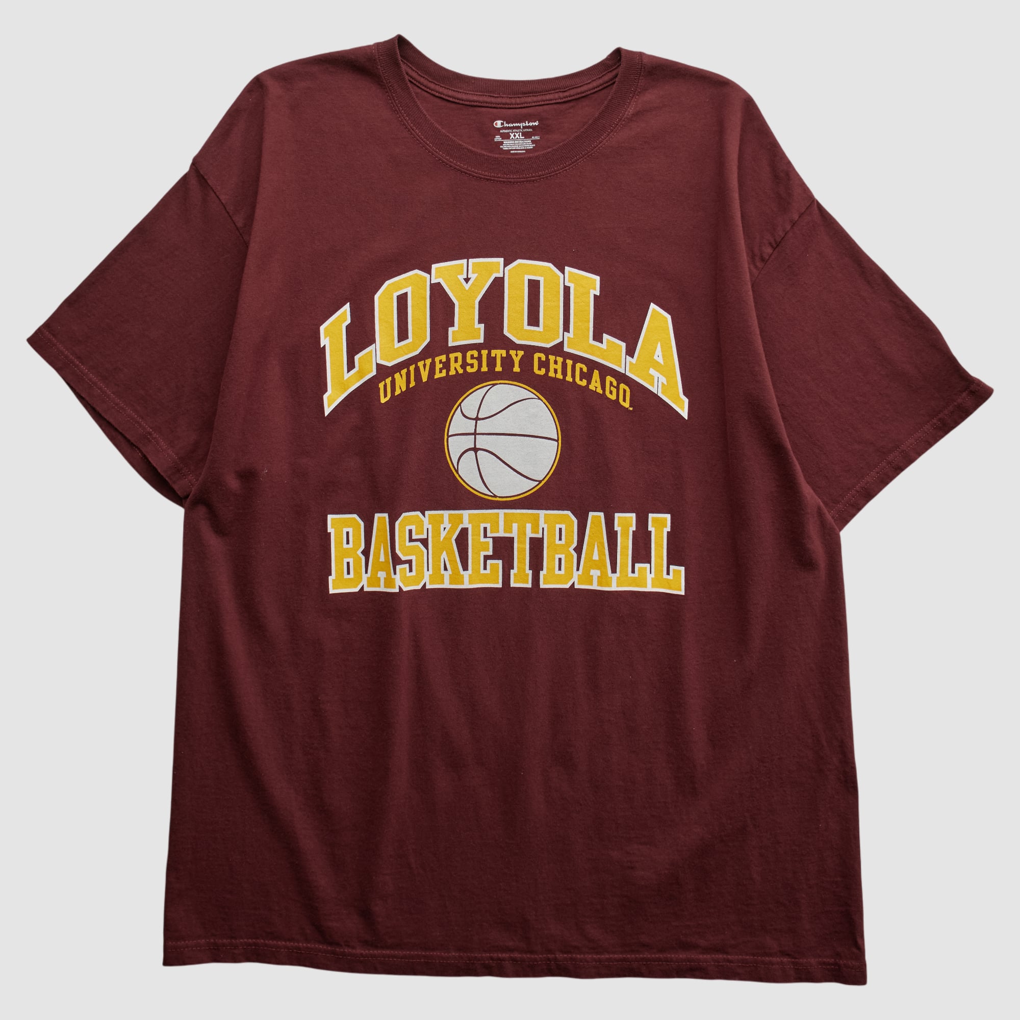 Loyola Chicago Ramblers Champion 2010s T-shirt - Maroon - 2XL
