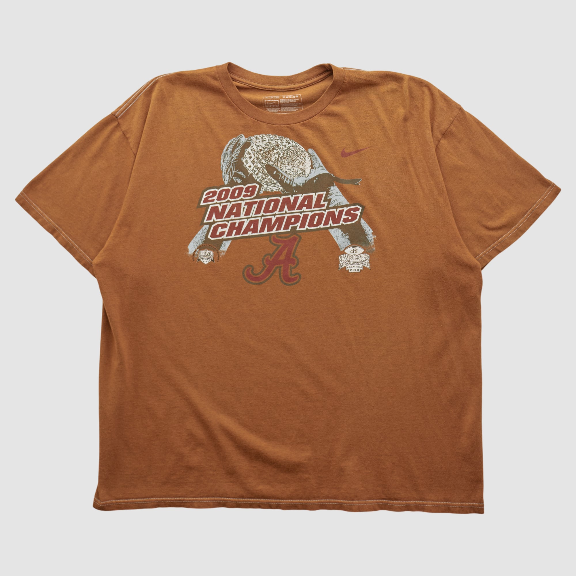 Alabama Crimson Tide Nike 2009 T-shirt - Orange - XL