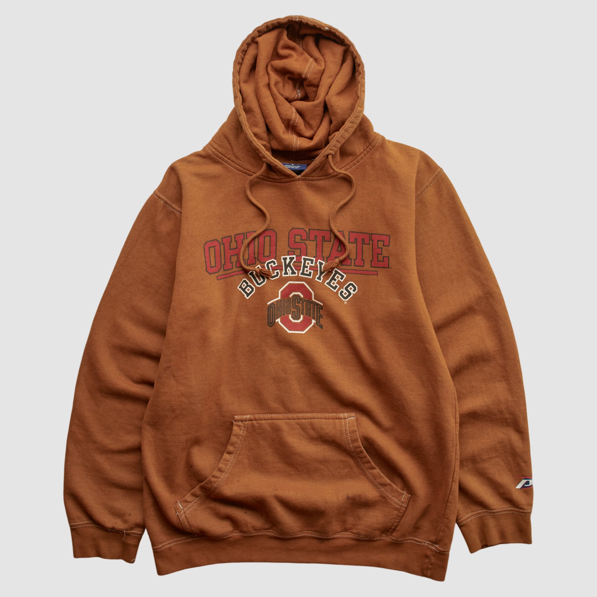 Ohio State Buckeyes Pro Player 2010s Hooded Pullover Sweatshirt - Brown - S