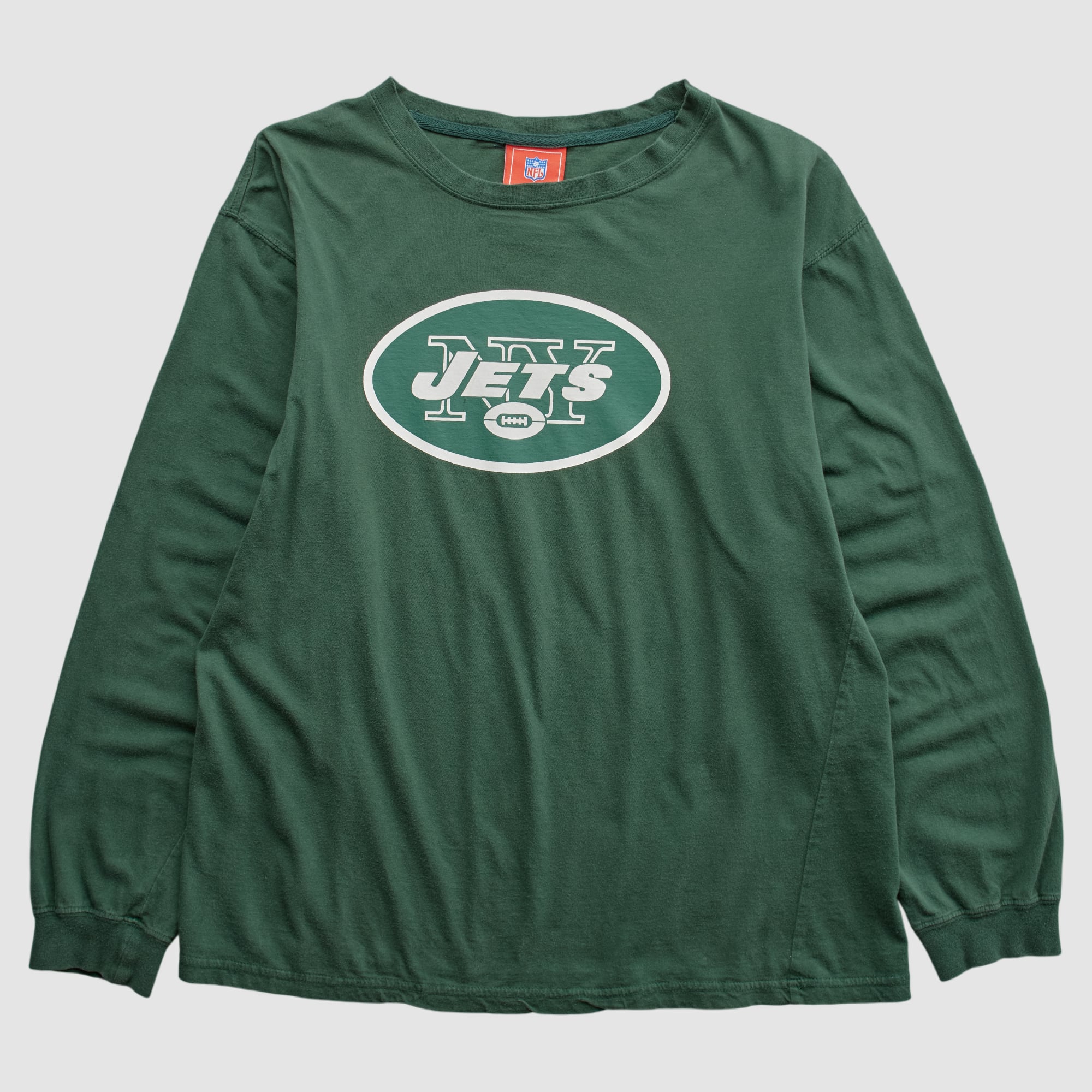 New York Jets NFL 2000s Long Sleeve T-shirt - Green - M
