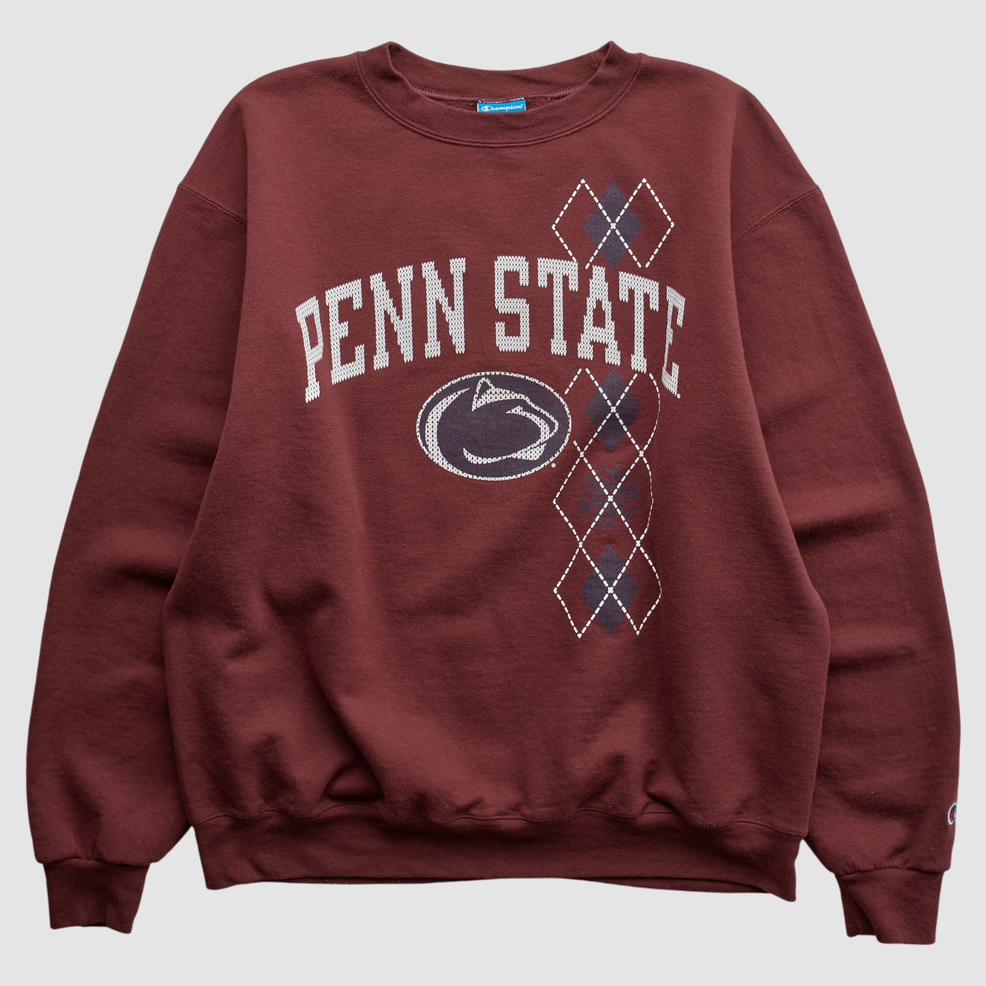 Penn State Nittany Lions Champion 2010s Pullover Sweatshirt - Maroon - M