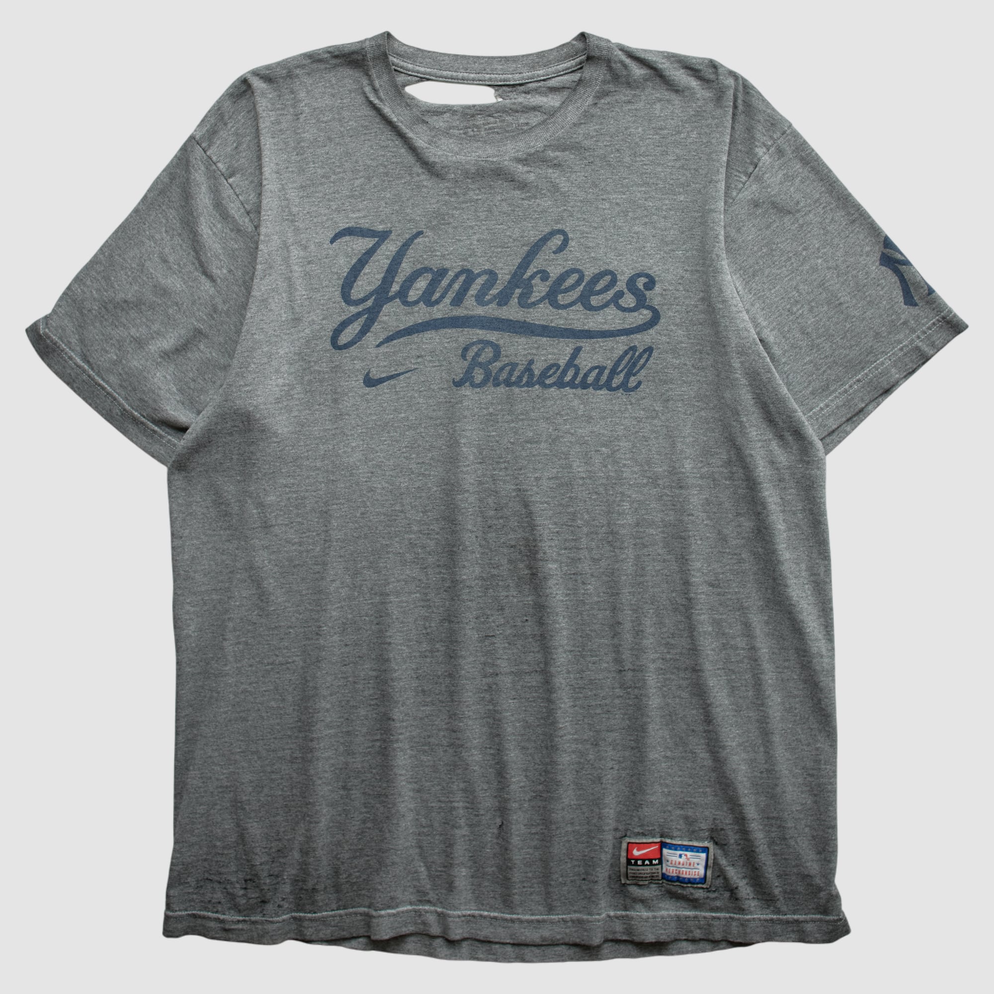 New York Yankees 2000s T-shirt - Heather Gray - XL
